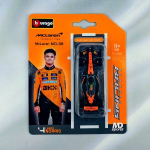 Mclaren MCL39 2025 #4 Lando Norris Caja Normal Burago 1:64 (CAJA ABIERTA)