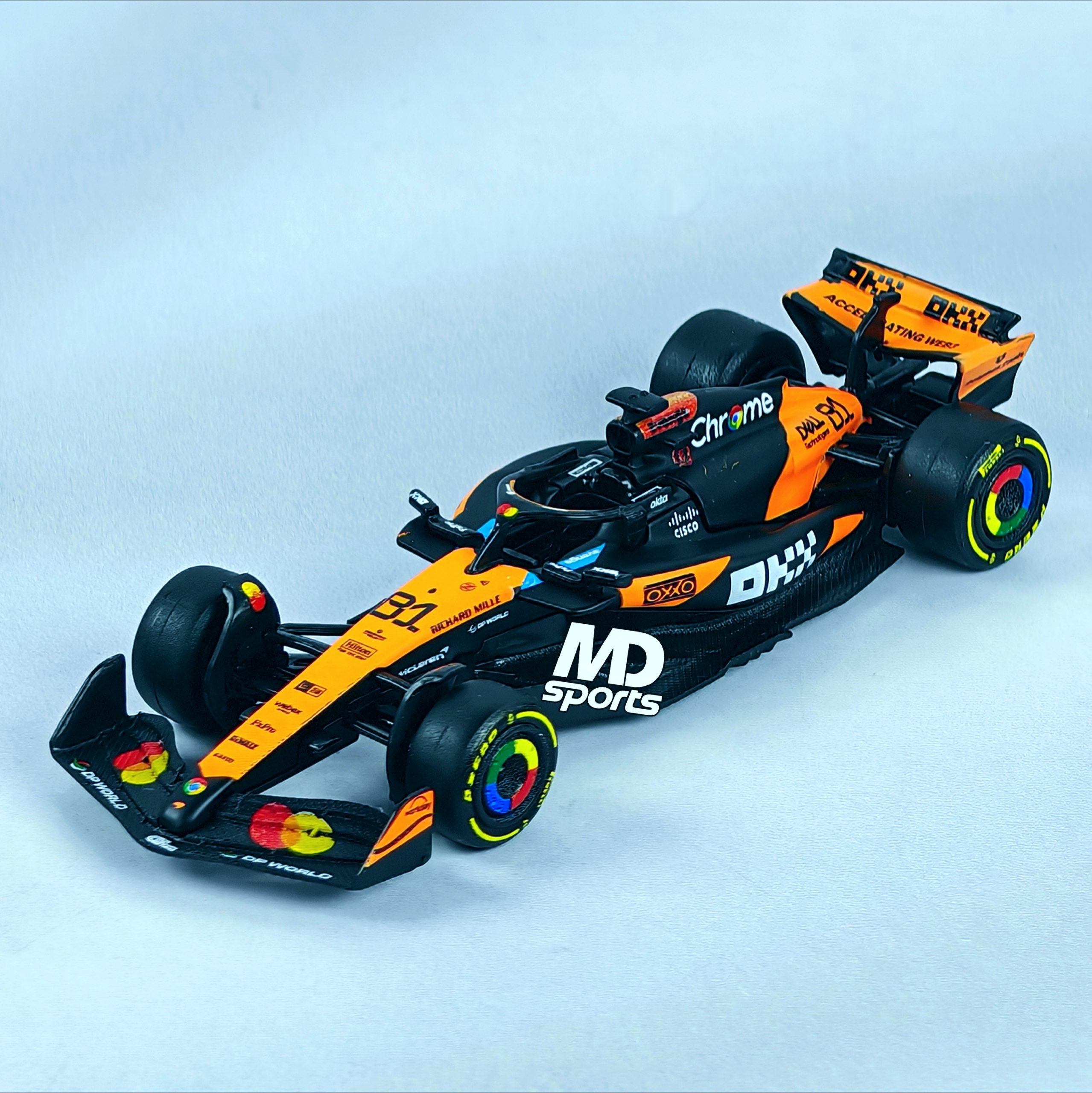 Mclaren MCL39 2025 #81 Oscar Piastri Caja Normal Burago 1:64