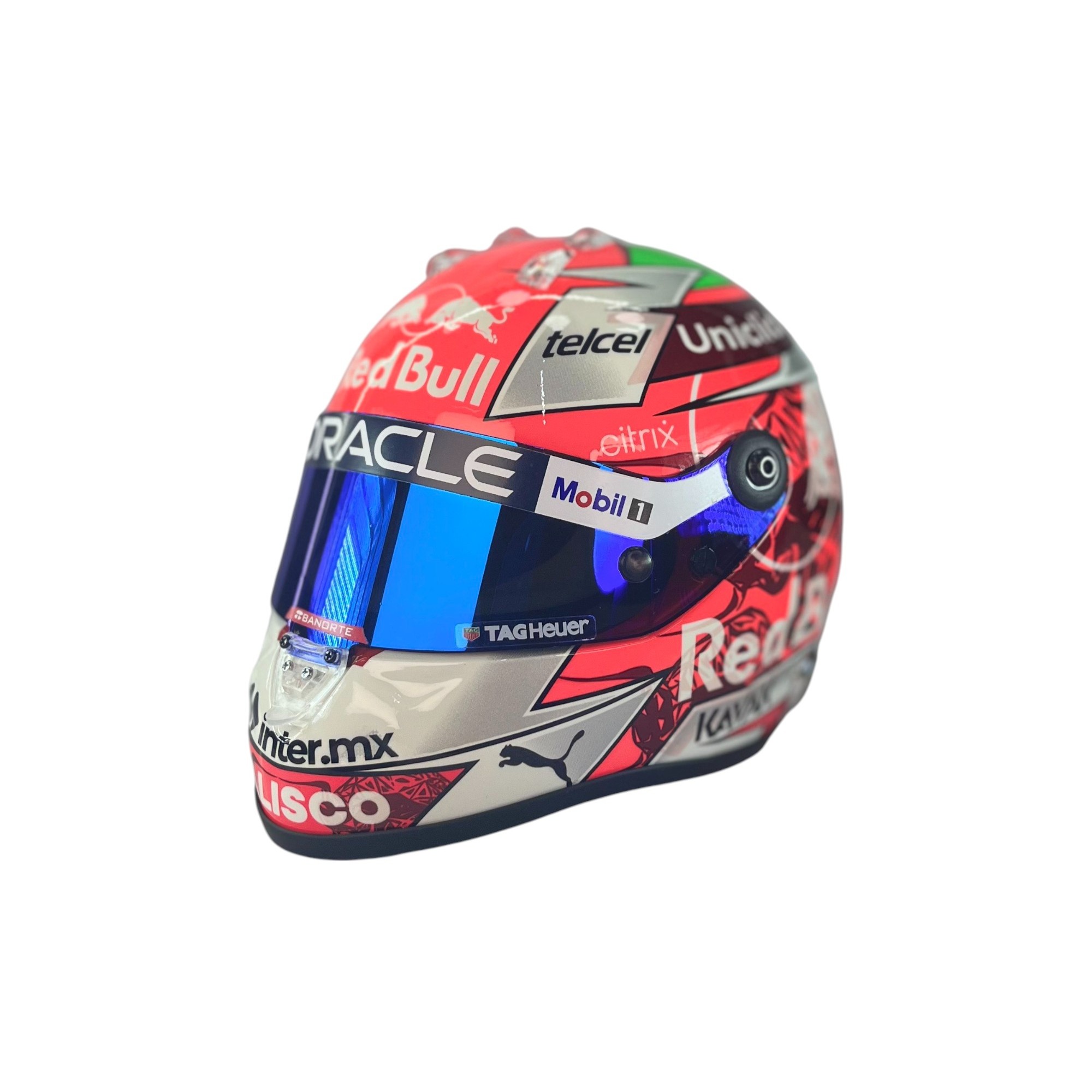 Casco Formula 1 Checo Perez GP Austria 2022 Schuberth 1:2