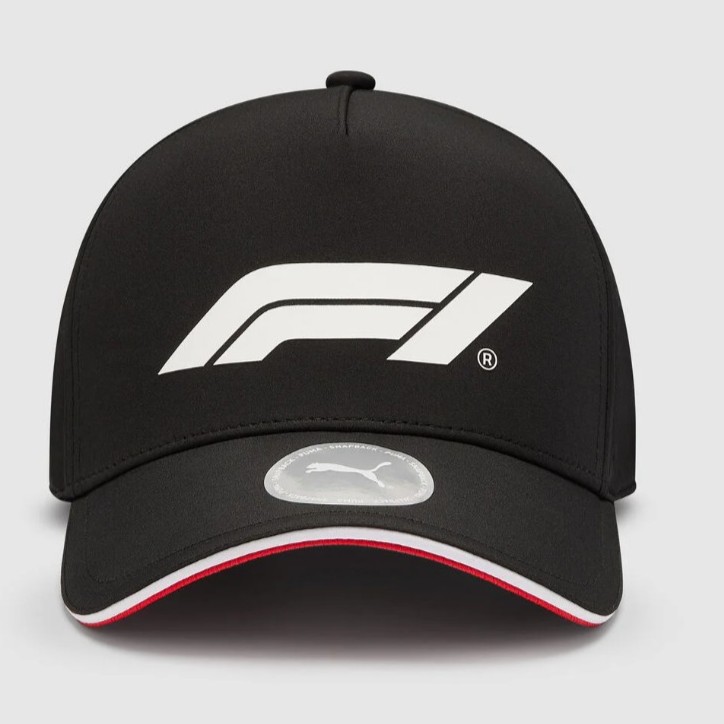 Gorro Oficial De Niño Formula 1 Logotipo F1 Negro 2025