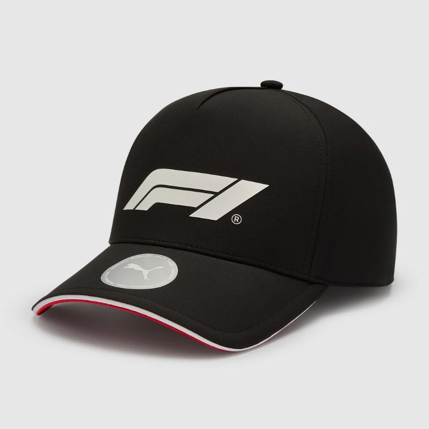 Gorro Oficial Formula 1 Logotipo F1 Negro 2025