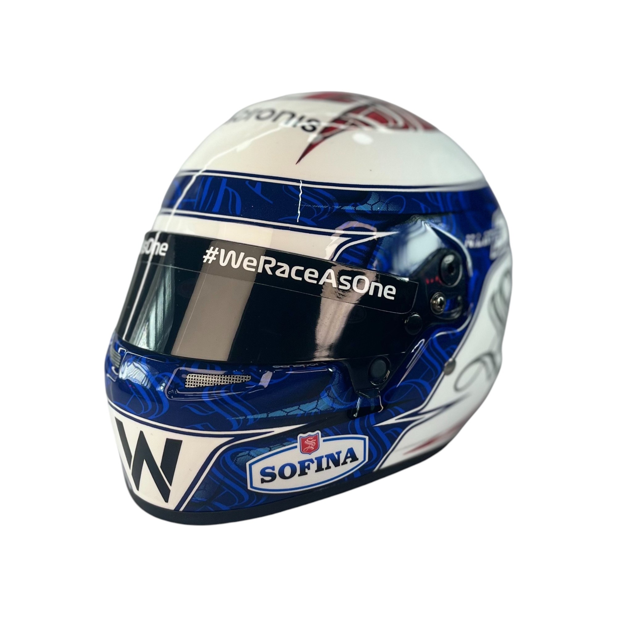 Casco Formula 1 Nicholas Latifi 2021 Williams BELL 1:2