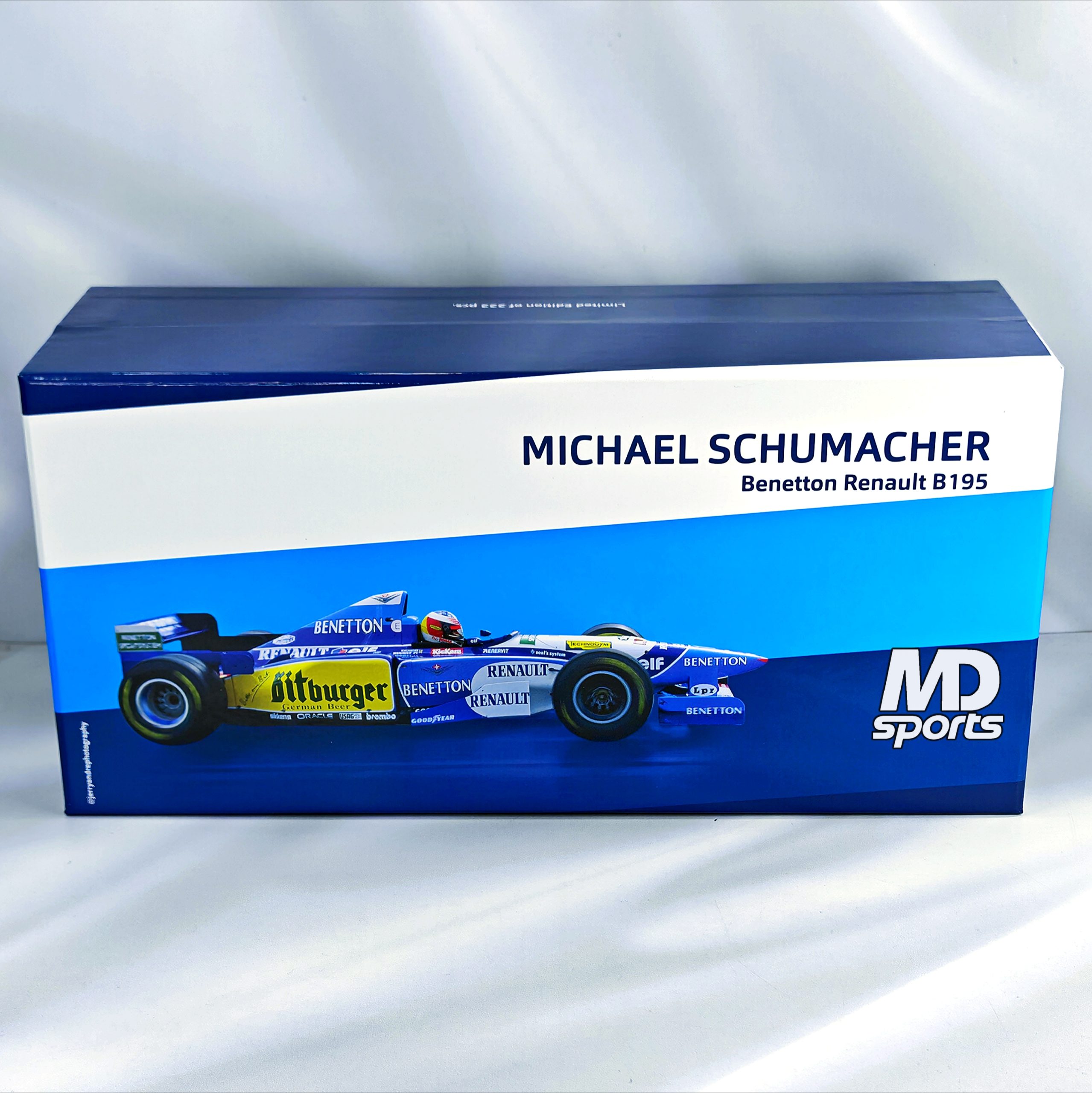 Benetton B195 GP Europa 1995 #1 Michael Schumacher Minichamps 1:18 - Imagen 6
