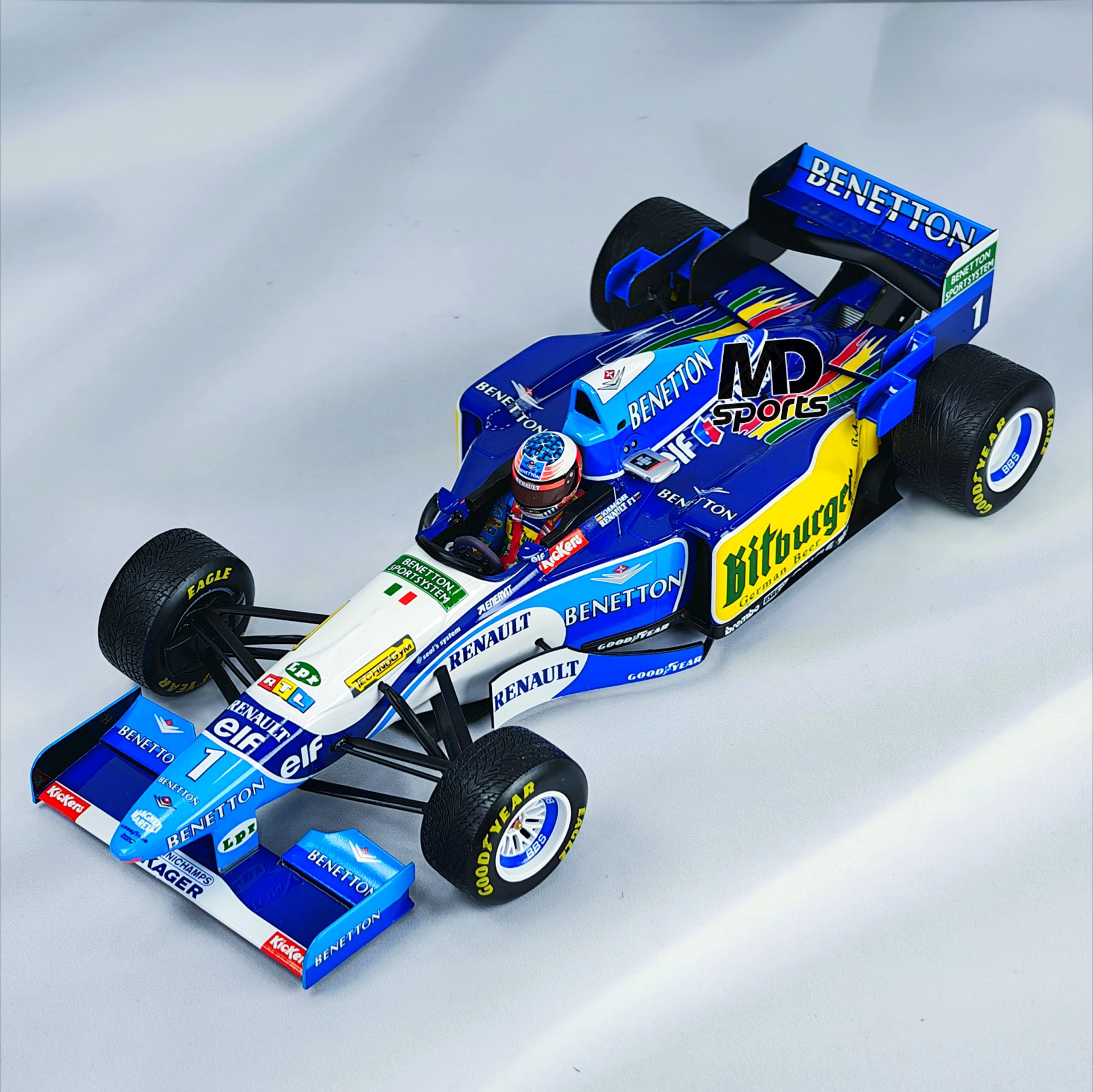 Benetton B195 GP Europa 1995 #1 Michael Schumacher Minichamps 1:18