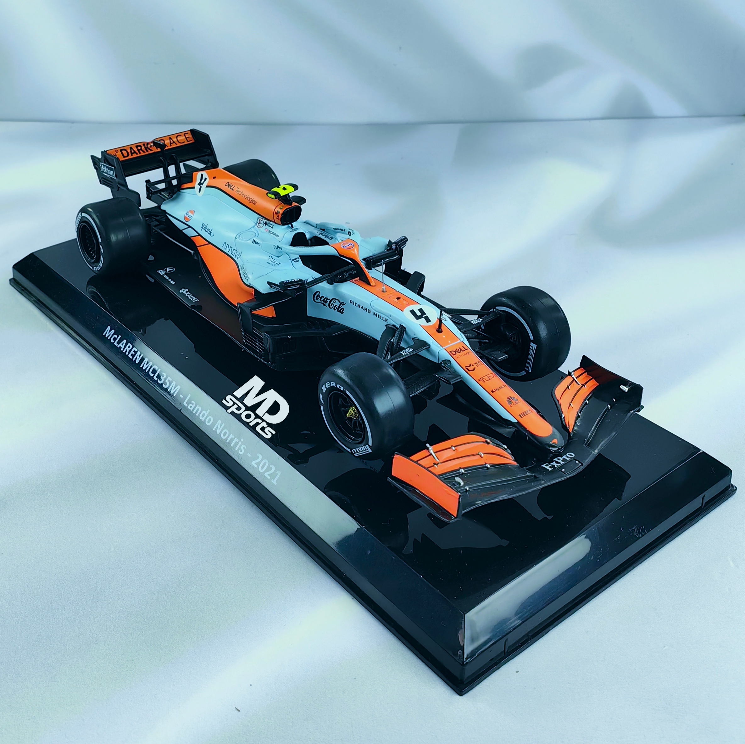 Mclaren MCL35M GP Monaco 2021 #4  Lando Norris Caja Normal Premium Collect 1:24