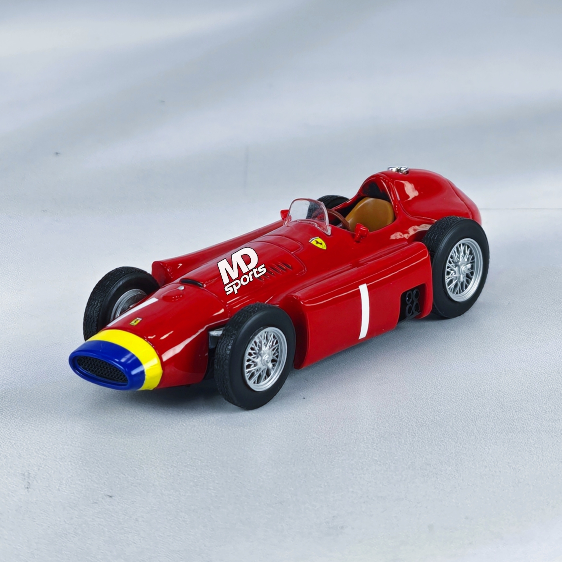 Ferrari D50 1956 #1 Juan Manuel Fangio Caja Normal Atlas 1:43