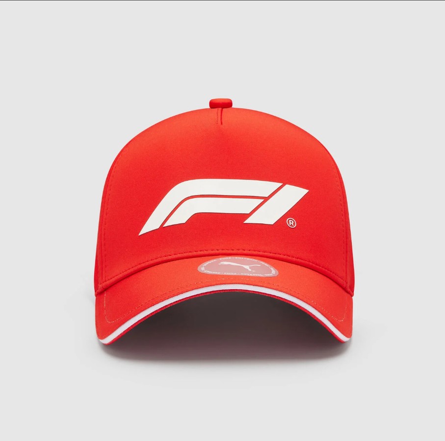 Gorro Oficial Formula 1 Logotipo F1 Rojo 2025
