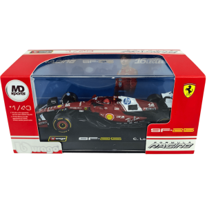 Ferrari SF-25 2025 #16 Charles Leclerc Caja Acrilica Burago 1:43