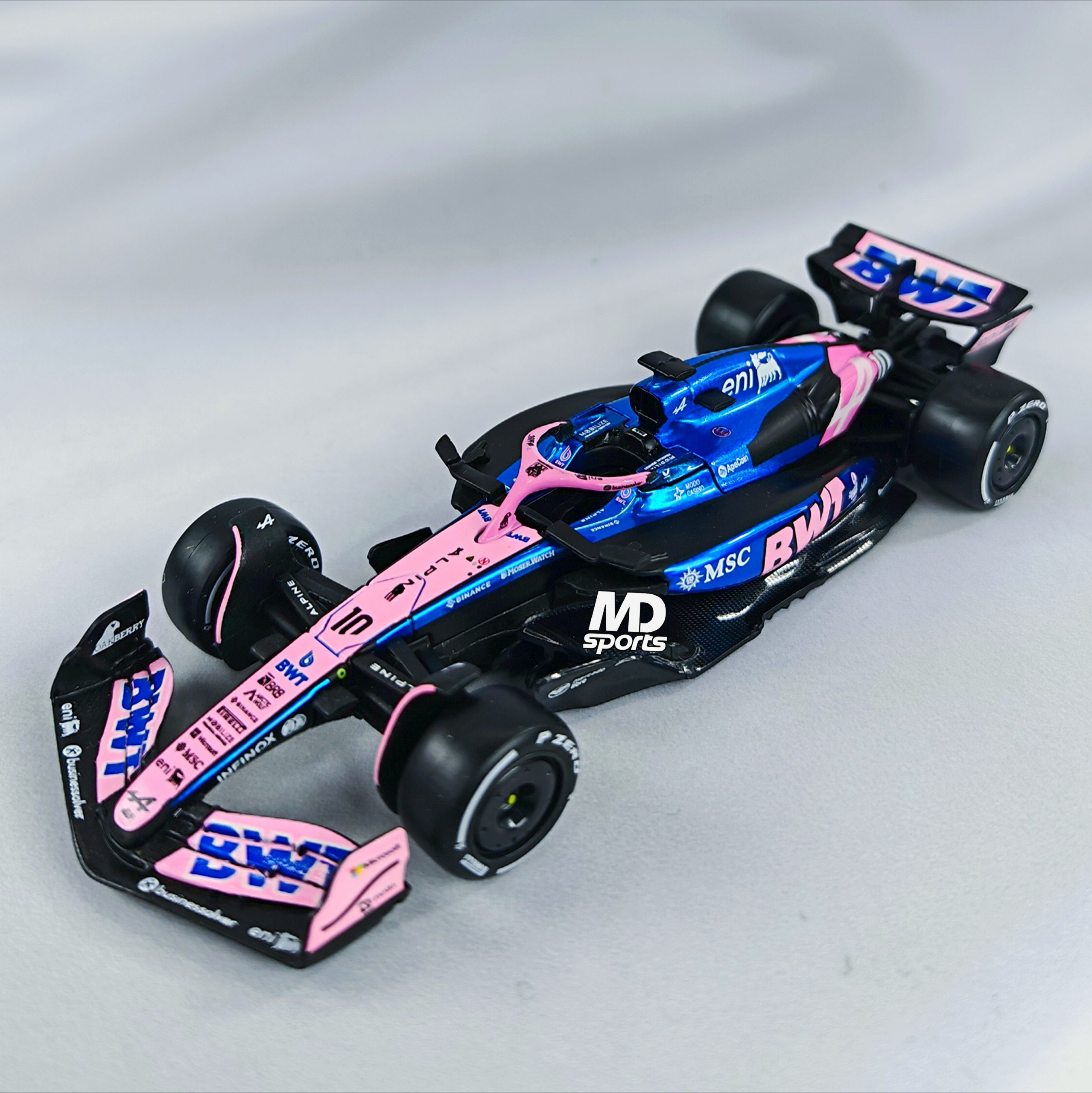 Alpine A525 2025 #10 Pierre Gasly Caja Normal Burago 1:43