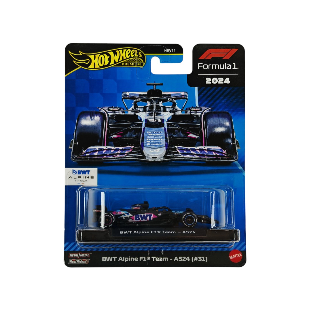 Alpine A524 2024 #31 Esteban Ocon HotWheels Premium 1:64