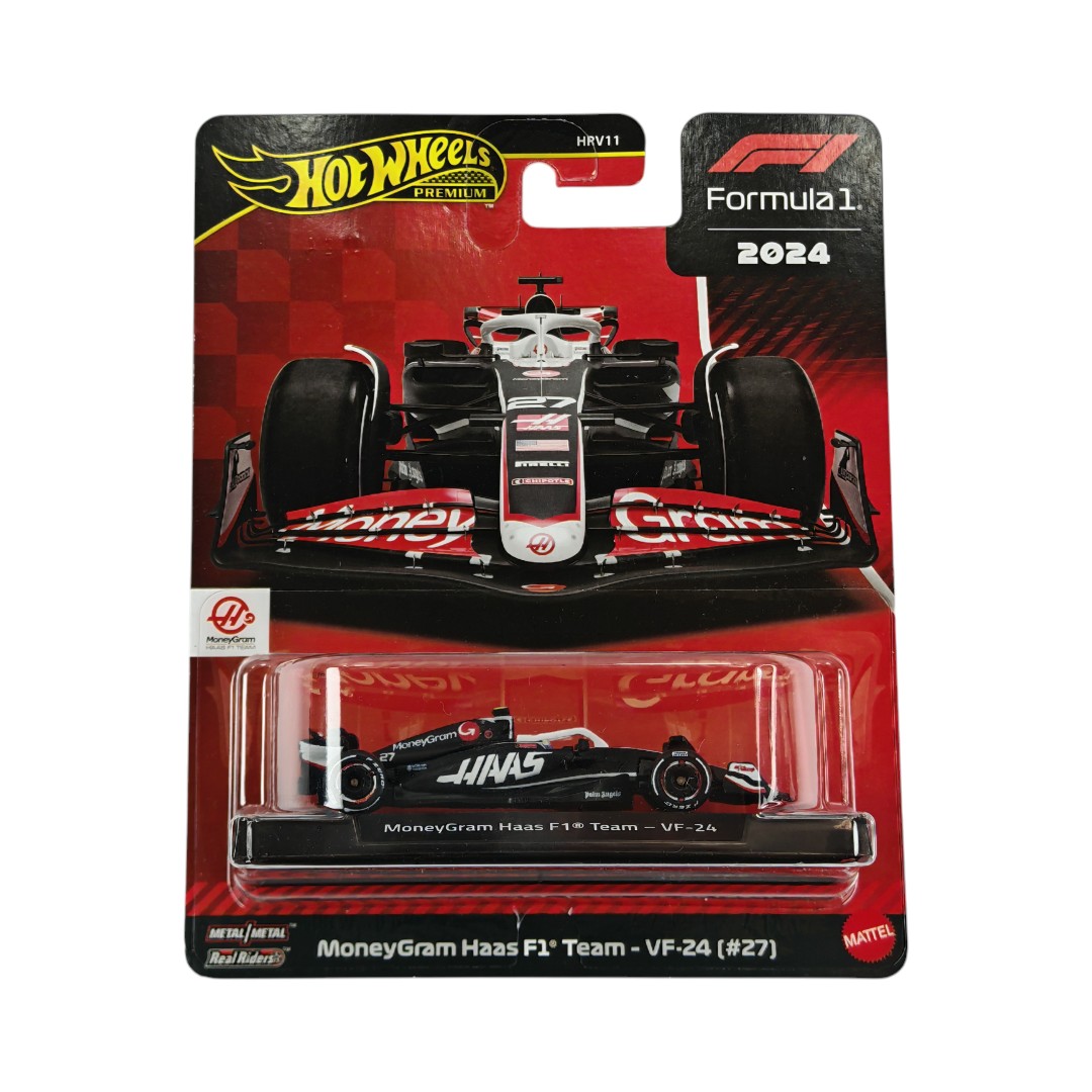 Haas VF-24 2024 #27 Nico Hulkenberg HotWheels Premium 1:64
