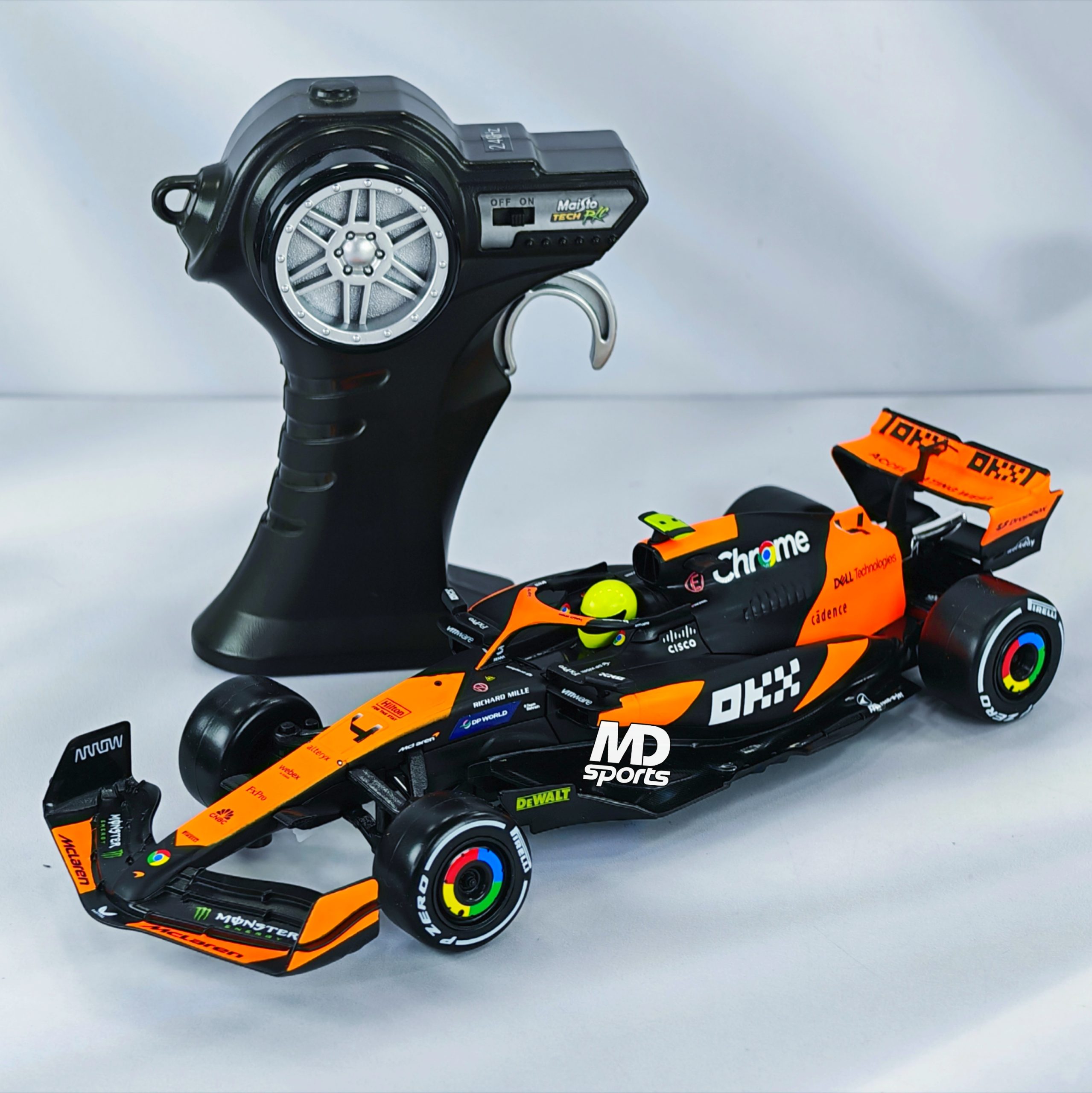 McLaren Control Remoto MCL38 Miami GP #4 Lando Norris Maisto 1:24