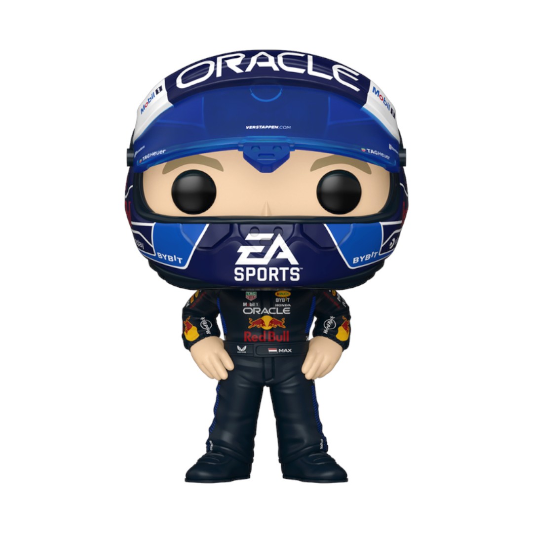 Funko Pop #14 Formula 1 Redbull Racing Max Verstappen USA Helmet 2024