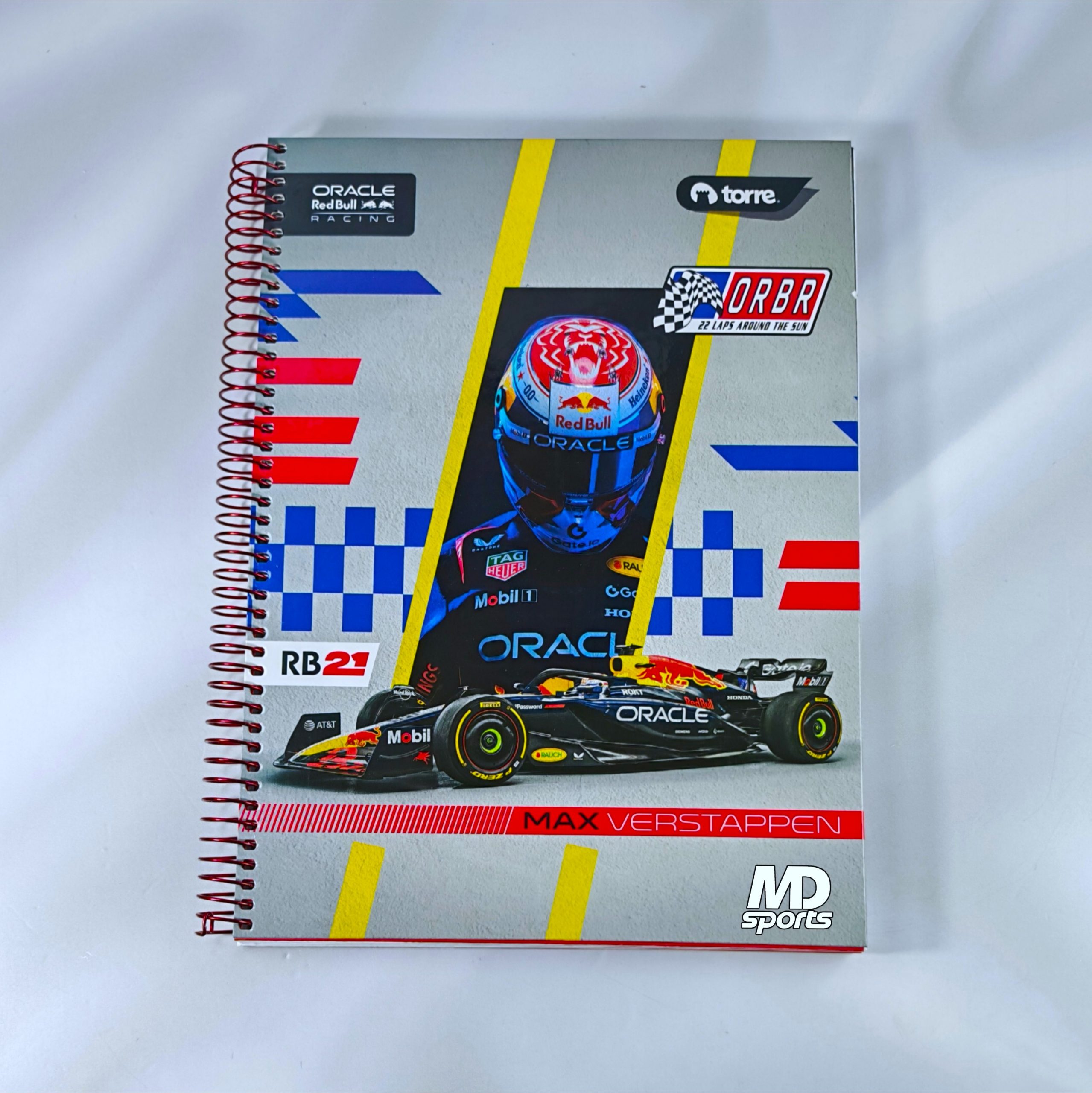 Cuaderno Universitario Torre RedBull Racing 150 hojas