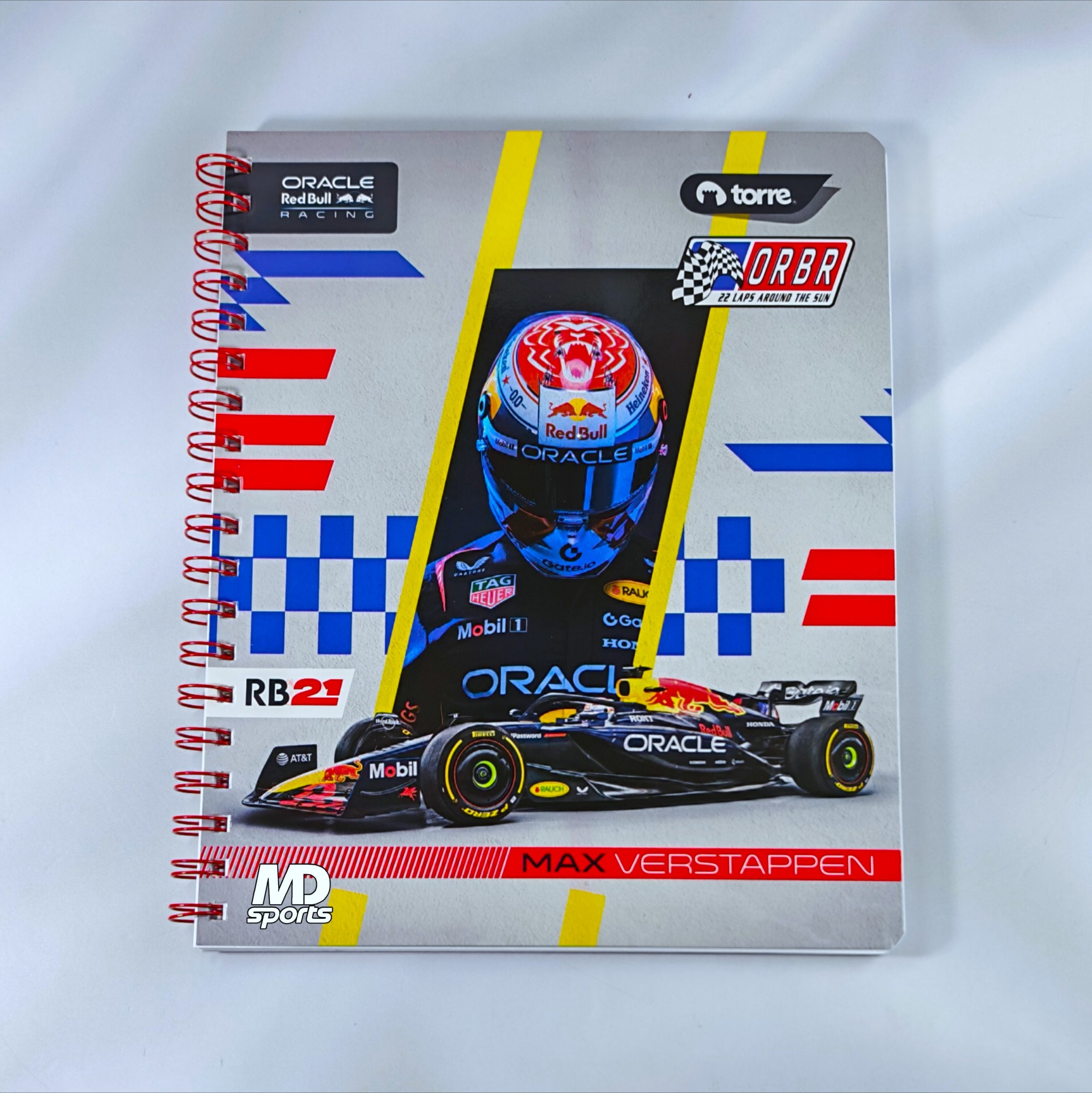 Cuaderno Universitario Torre RedBull Racing 100 hojas