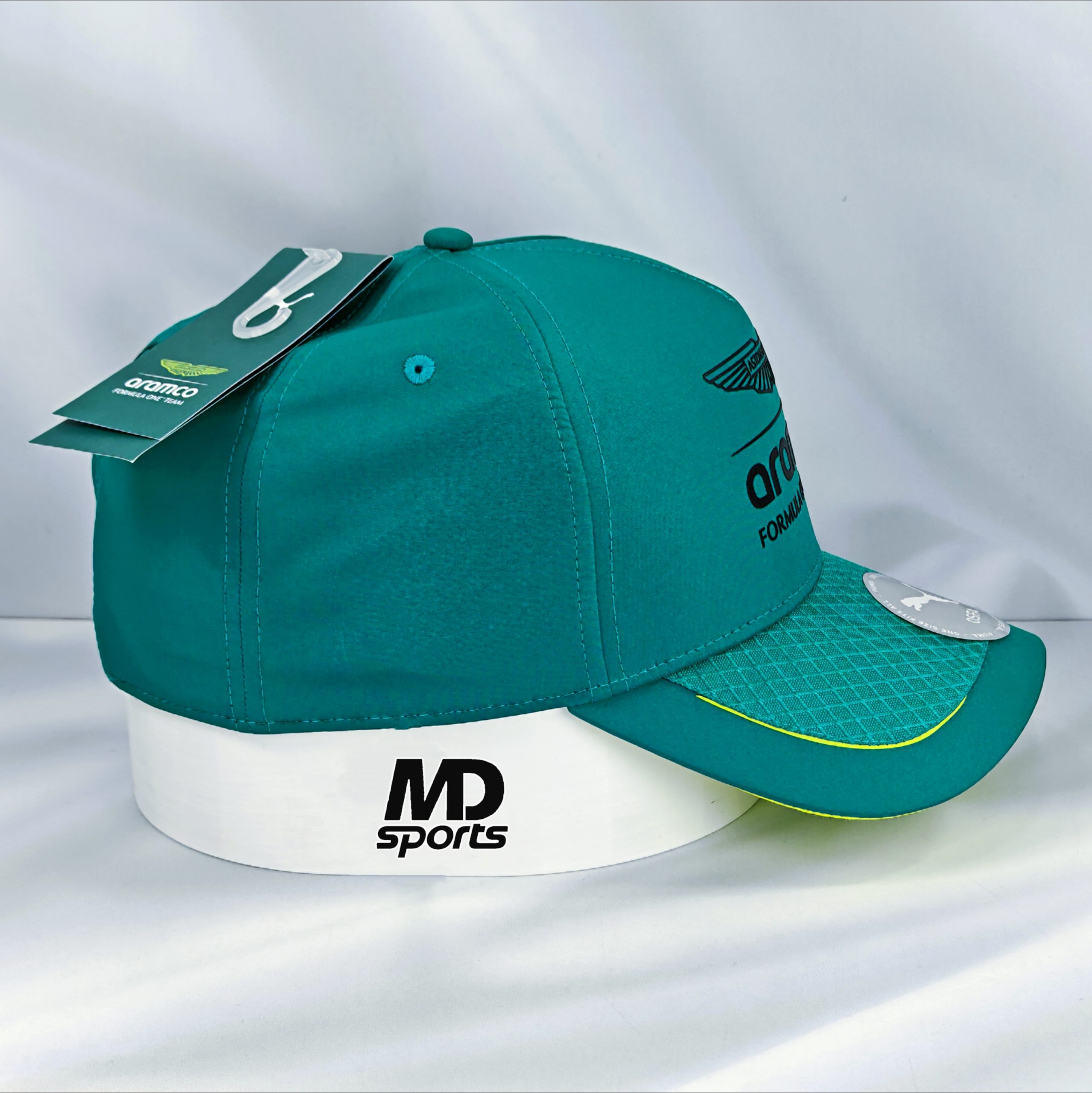 Gorro PUMA Aston Martin Racing Oficial 2026 Verde - Imagen 4
