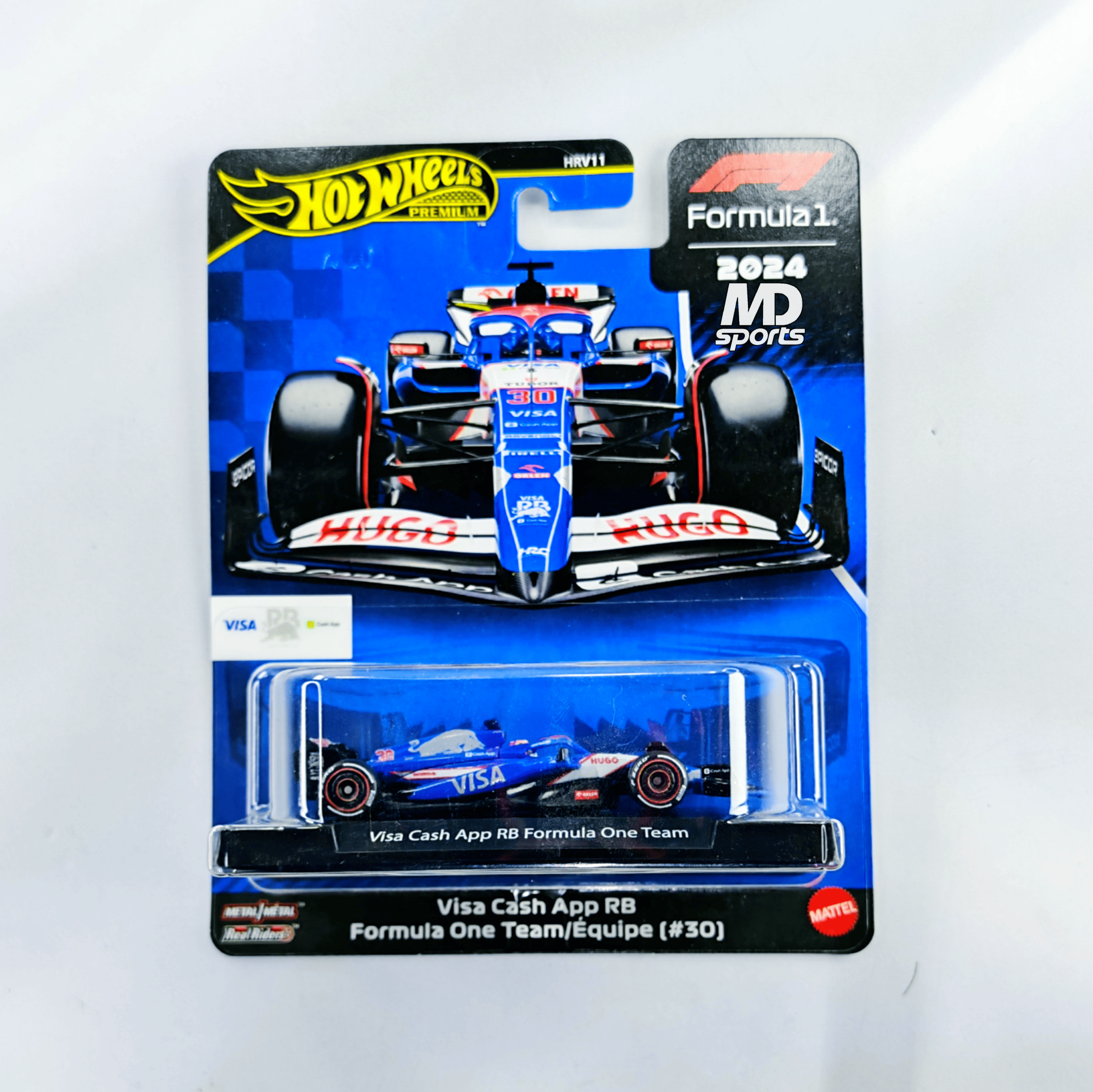 Visa Cash RB #30 2024 Liam Lawson HotWheels Premium 1:64