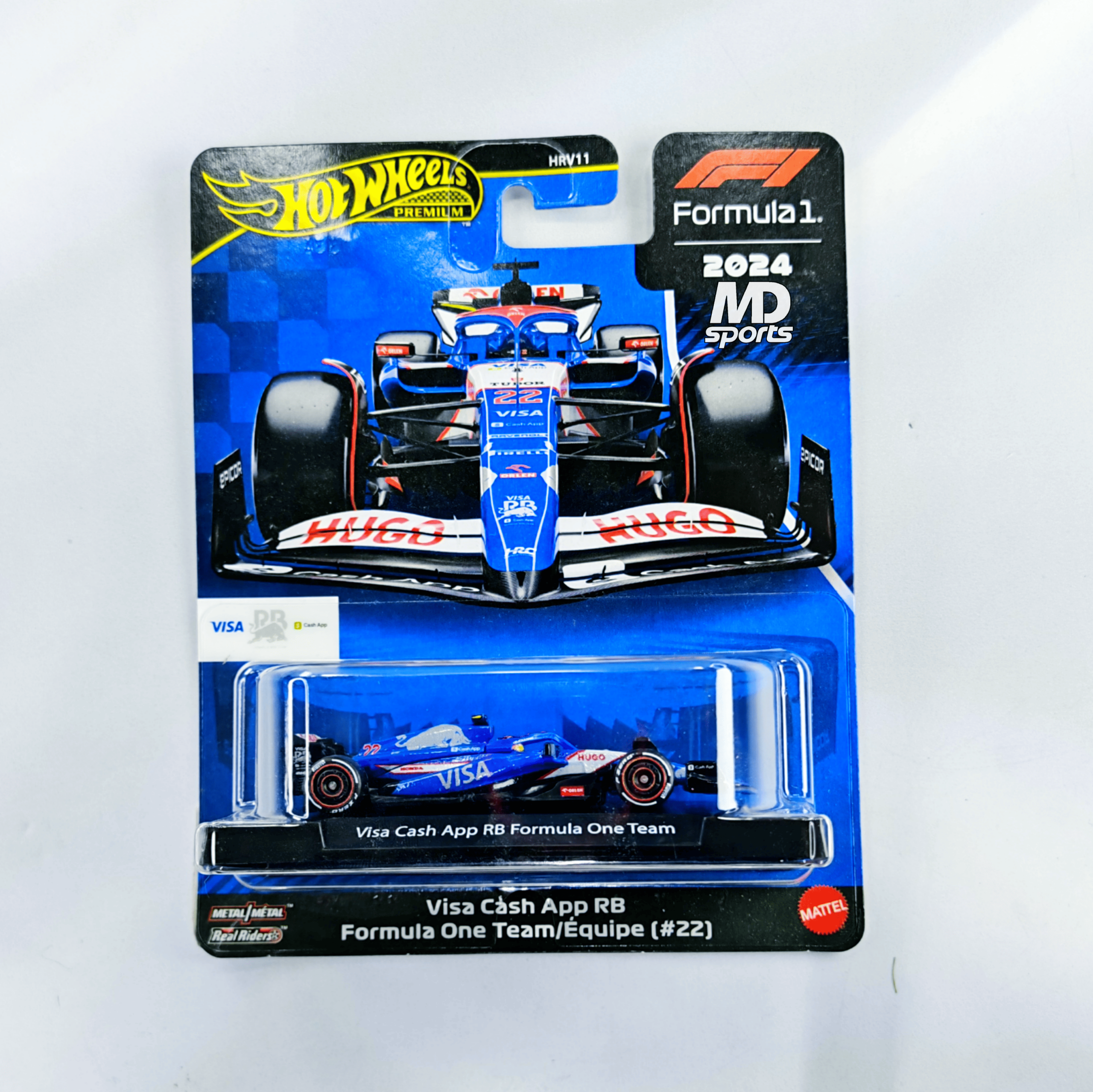 Visa Cash RB #22 Yuki Tsunoda 2024 HotWheels Premium 1:64
