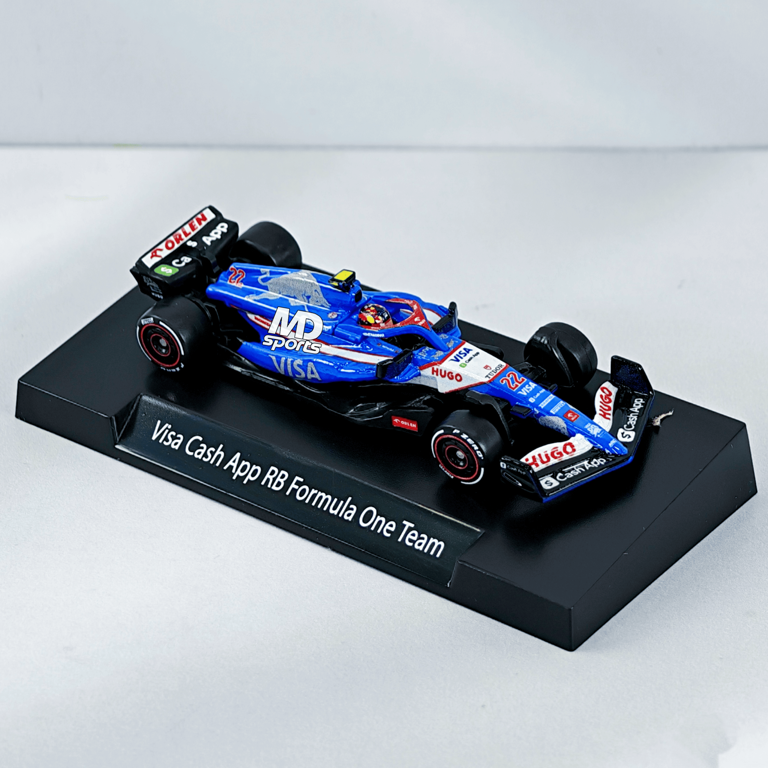 Visa Cash RB #22 Yuki Tsunoda 2024 HotWheels Premium 1:64 - Imagen 3