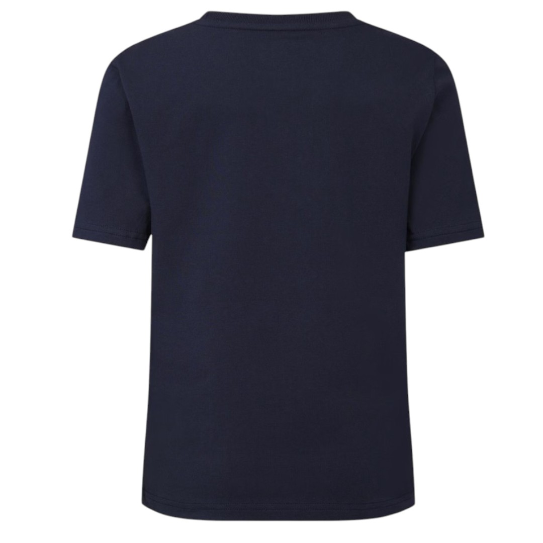 Polera Niño CASTORE Oficial Oracle RedBull Raccing Logo Tee Azul