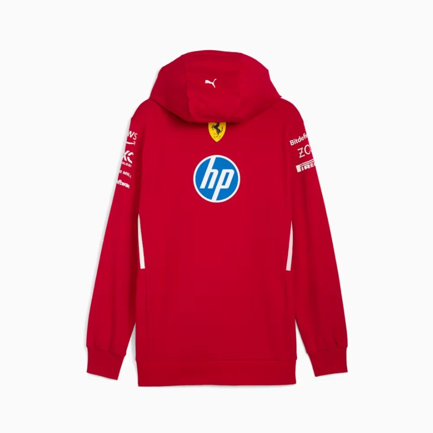 Poleron PUMA Scuderia Ferrari F1 Driver Hoodie Oficial 2025