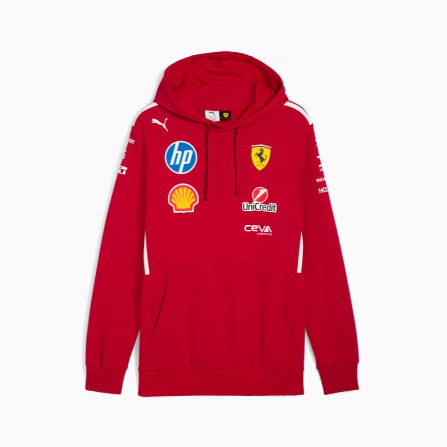 Poleron PUMA Scuderia Ferrari F1 Driver Hoodie Oficial 2025