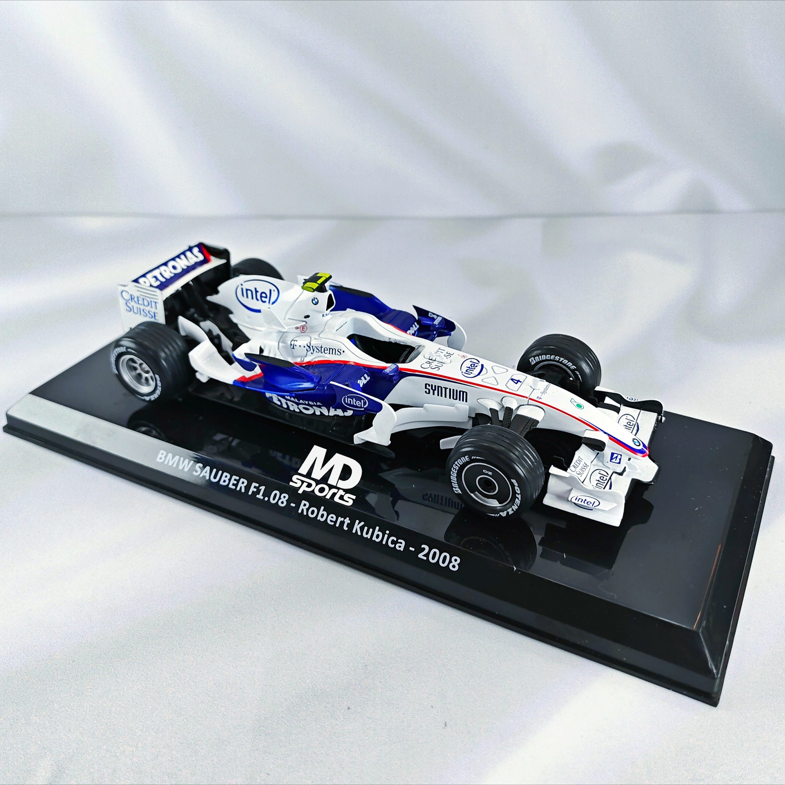 BMW Sauber 2008 #4 Robert Kubica Caja Normal Premium Collect 1:24 - Imagen 4