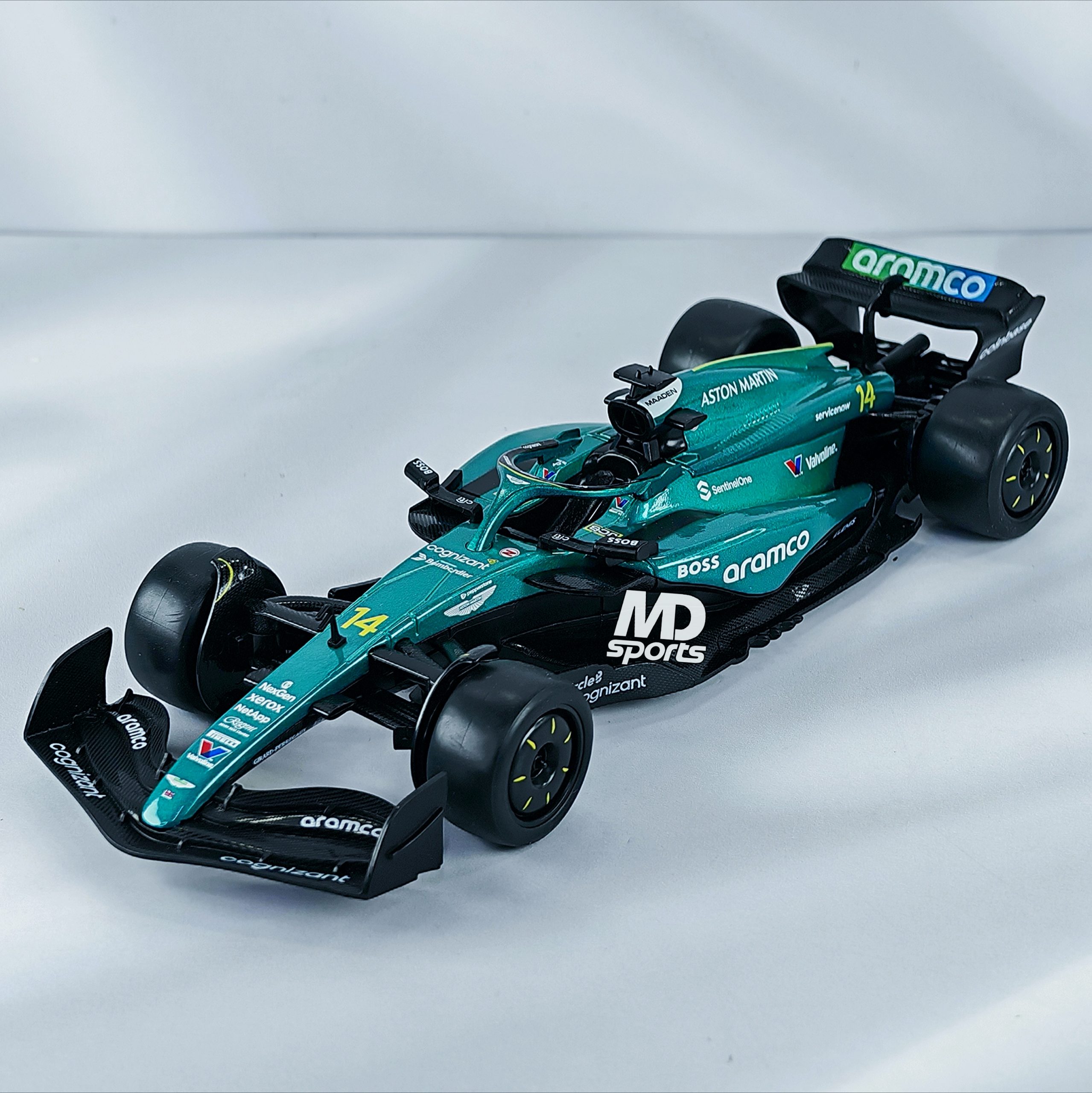 Aston Martin AMR24 2024 #14 Fernando Alonso Caja Normal RE.EL Models 1:24