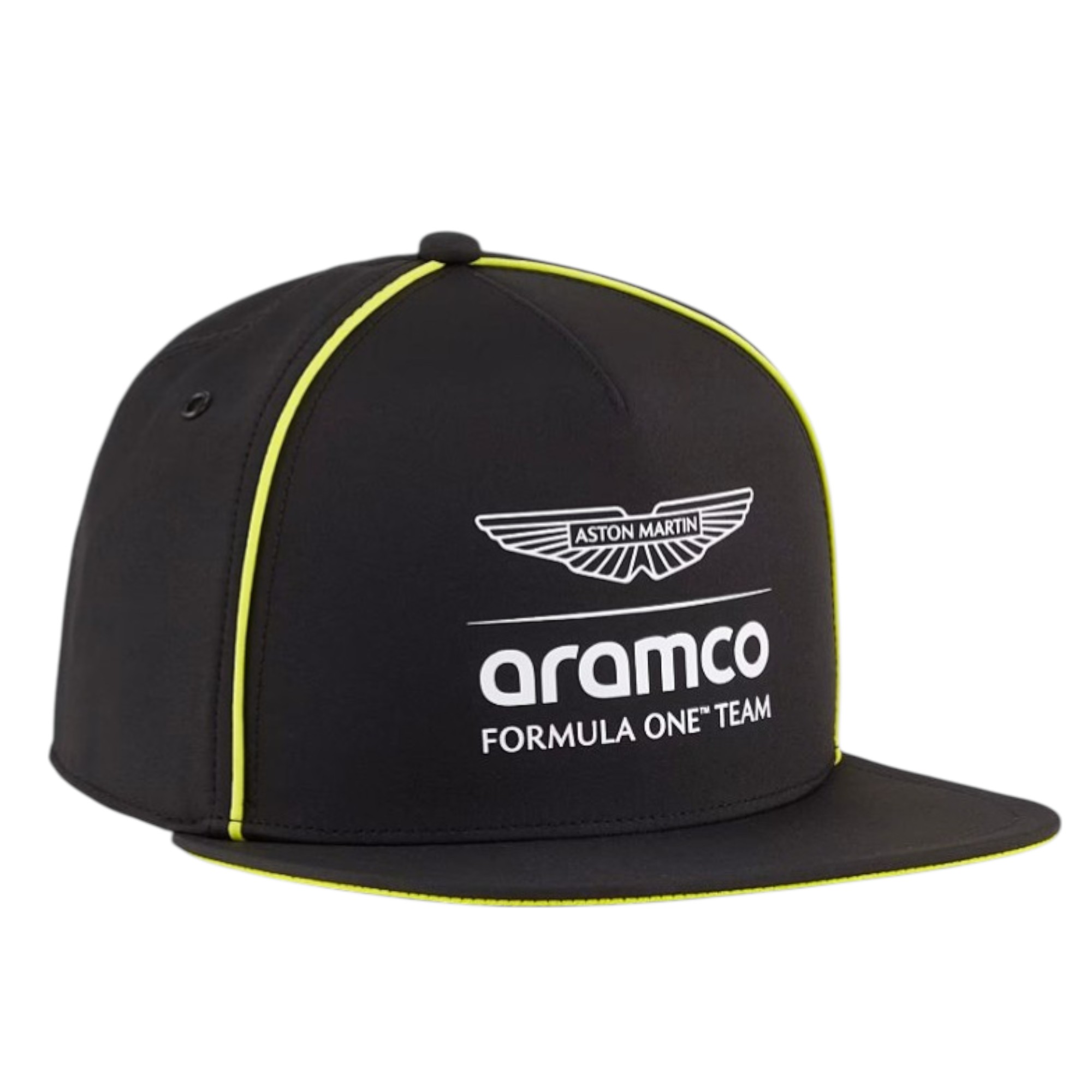 Gorro Snap PUMA Aston Martin Racing Oficial 2026 Negro