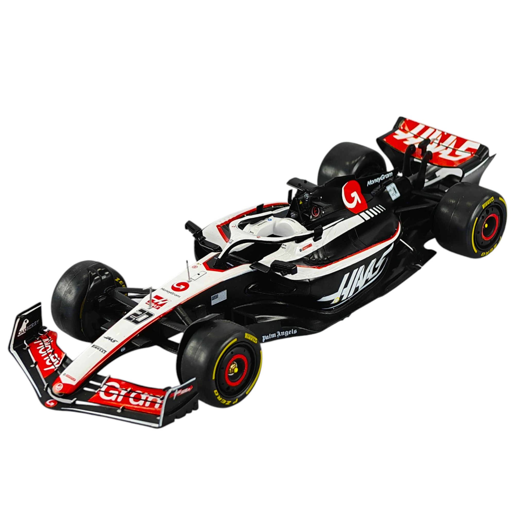 Haas VF-23 2023 #20 Kevin Magnussen Caja Normal Premium Collect 1:24