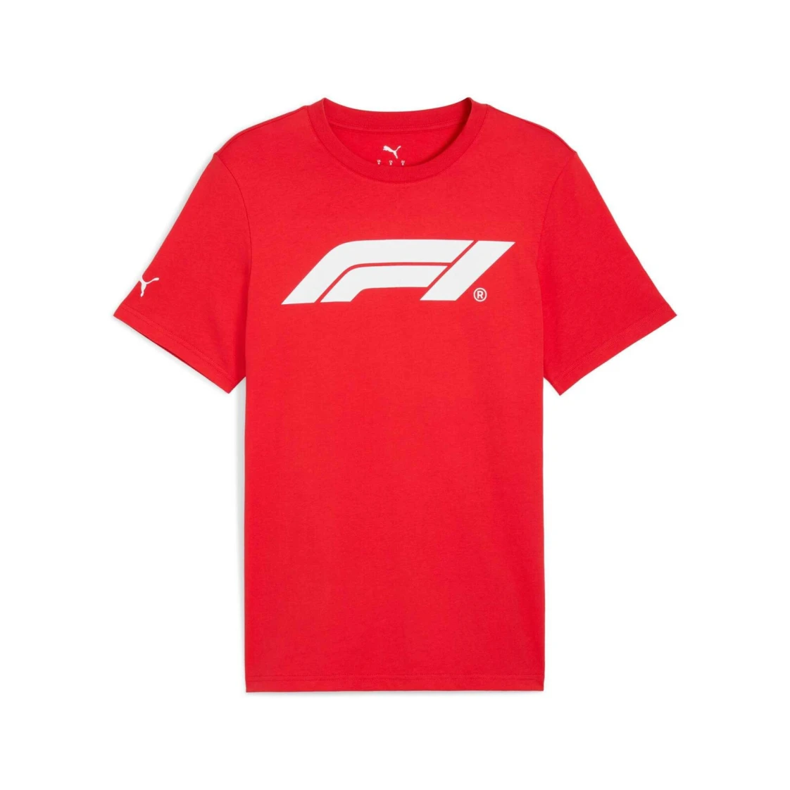 Polera PUMA Formula 1 Logo Tee Oficial Rojo