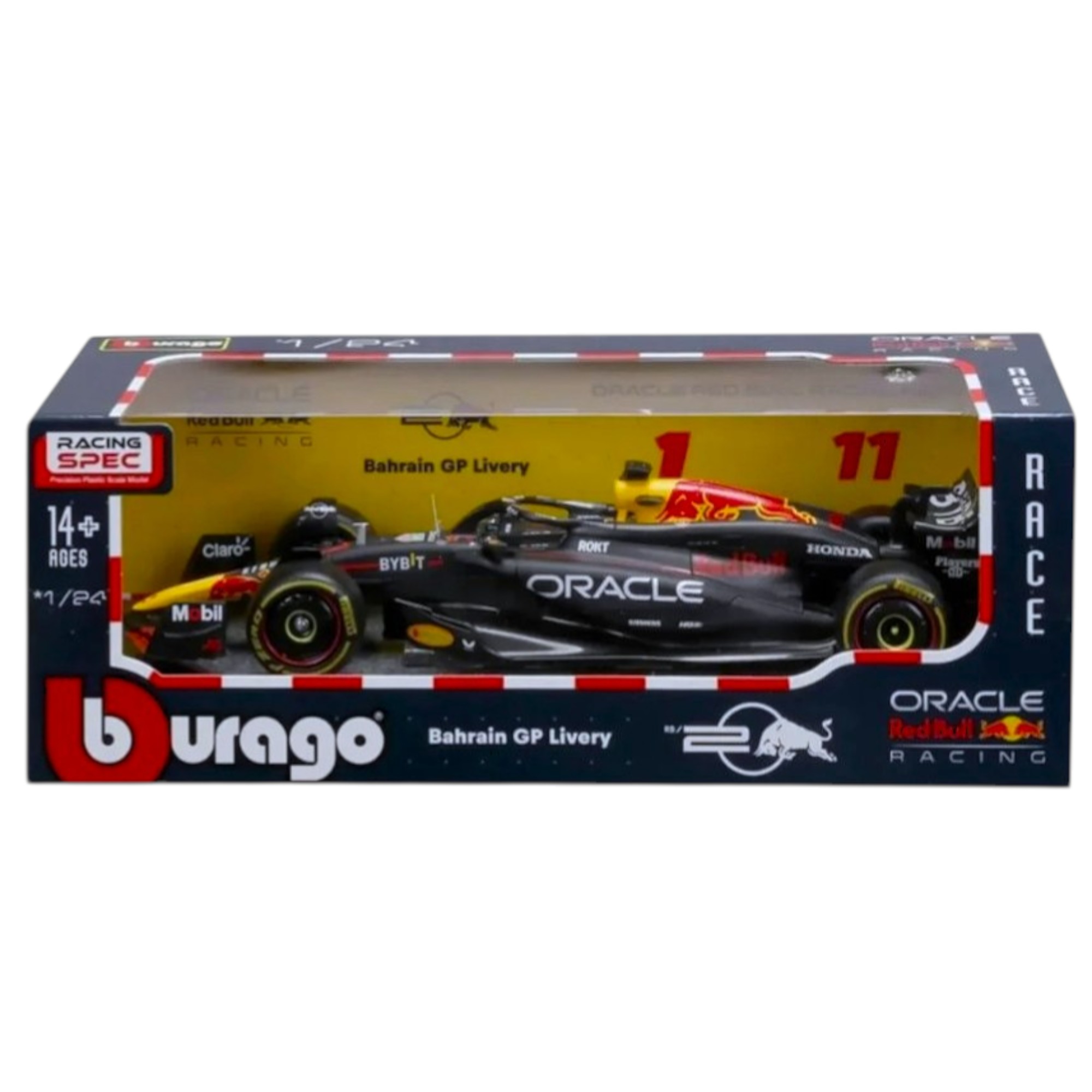 RedBull RB20 2024 #1 Max Verstappen Caja Normal Burago 1:24