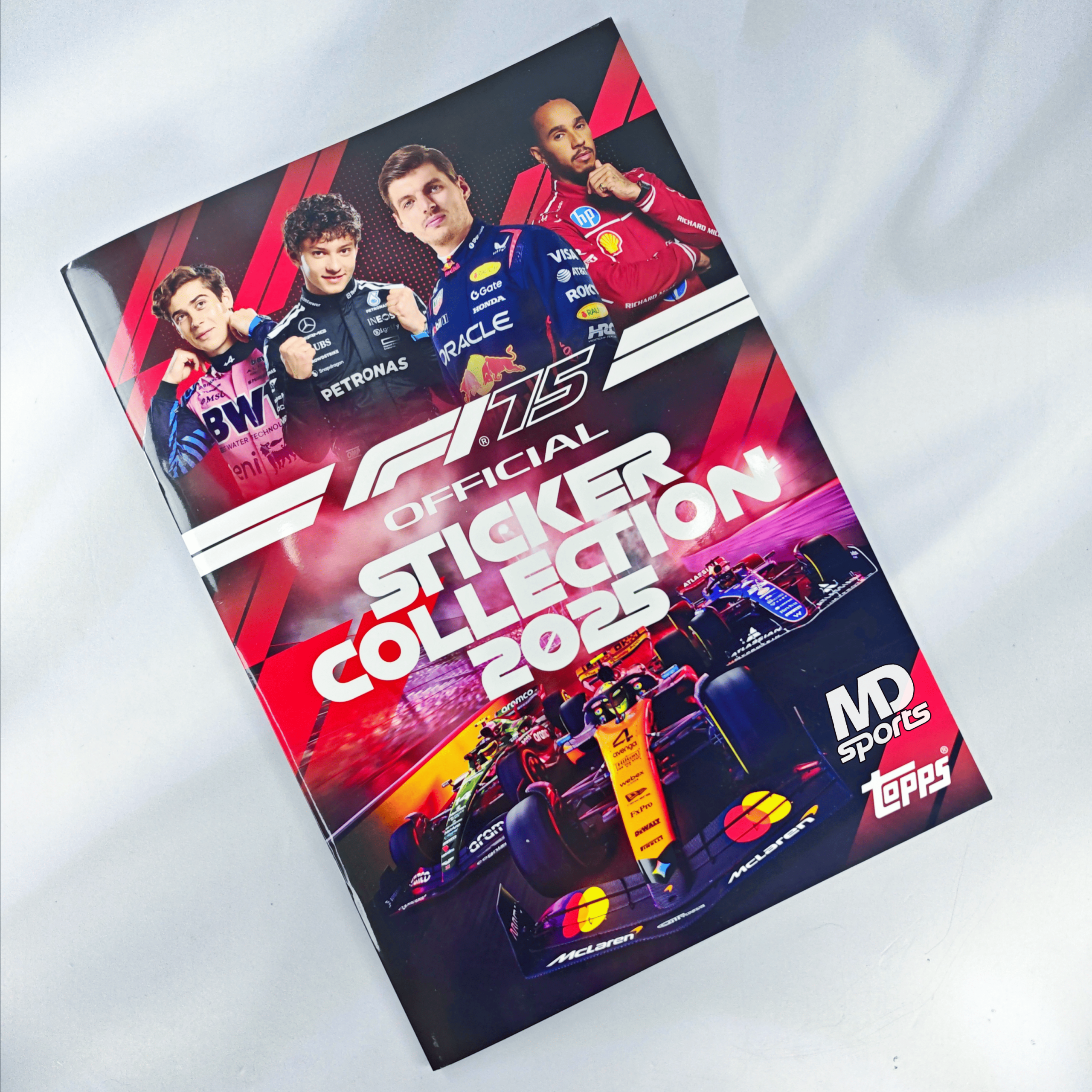 Album TOPPS Formula 1 Temporada 2025 Completo a Pegar (Vers. Inglesa)