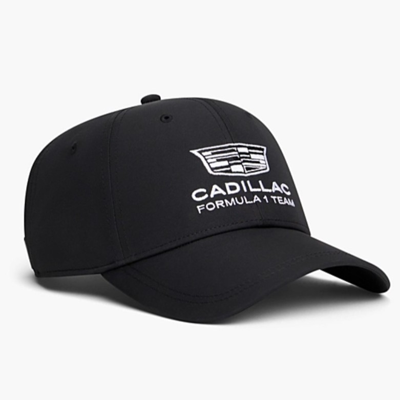 Gorro TOMMY HILFIGER Cadillac F1 Team Checo Perez Oficial 2026 Negro