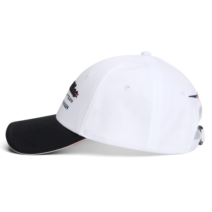 Gorro TOMMY HILFIGER Logo Cadillac F1 Team Oficial 2026 Script Blanco/Negro - Imagen 3