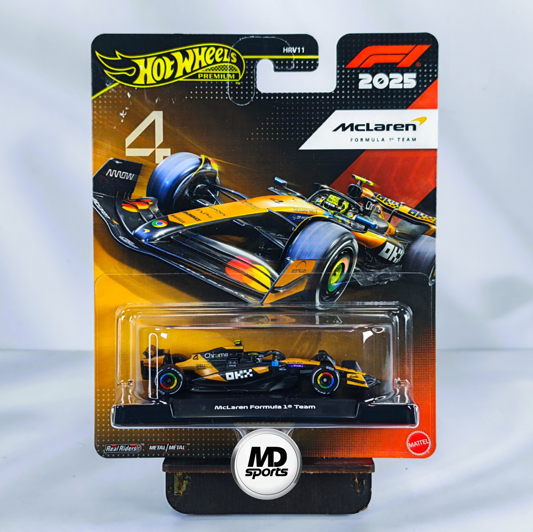 McLaren MCL39 2025 #4 Lando Norris HotWheels Premium 1:64