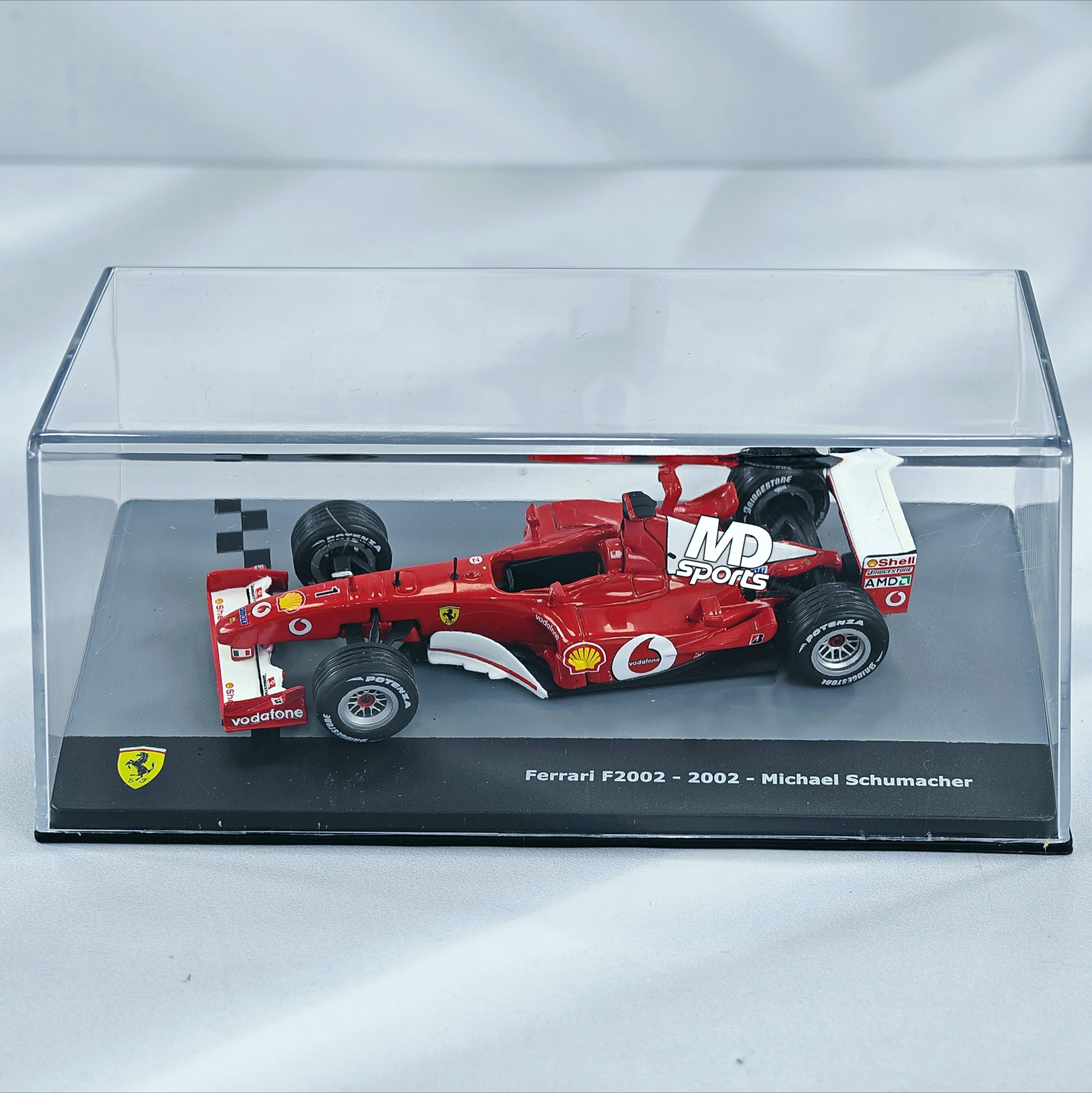 Ferrari F2002 #1 Michael Schumacher 2002 Caja Acrilica IXO 1:43