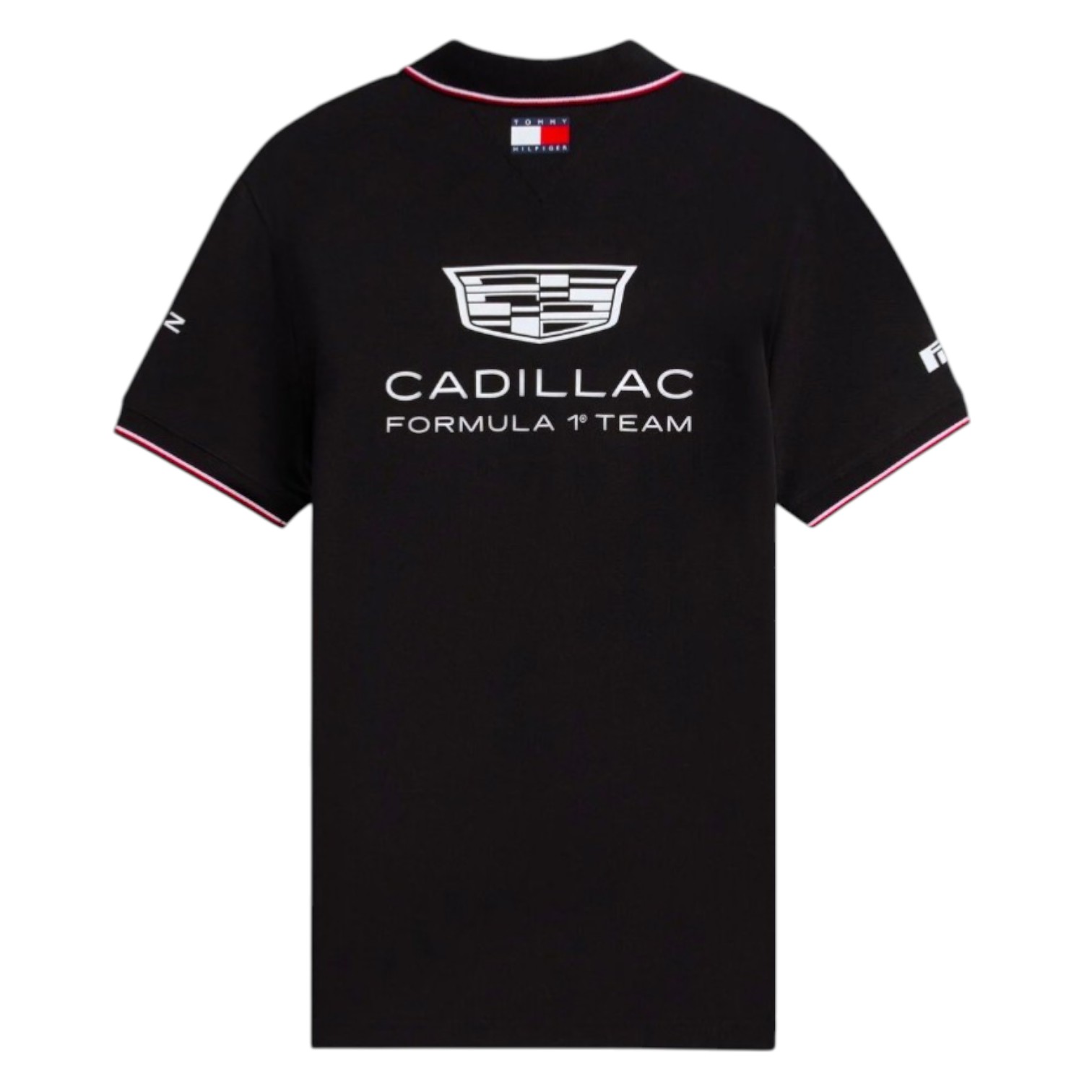 Polera TOMMY HILFIGER Cadillac F1 Team Checo Perez Oficial 2026 Negro