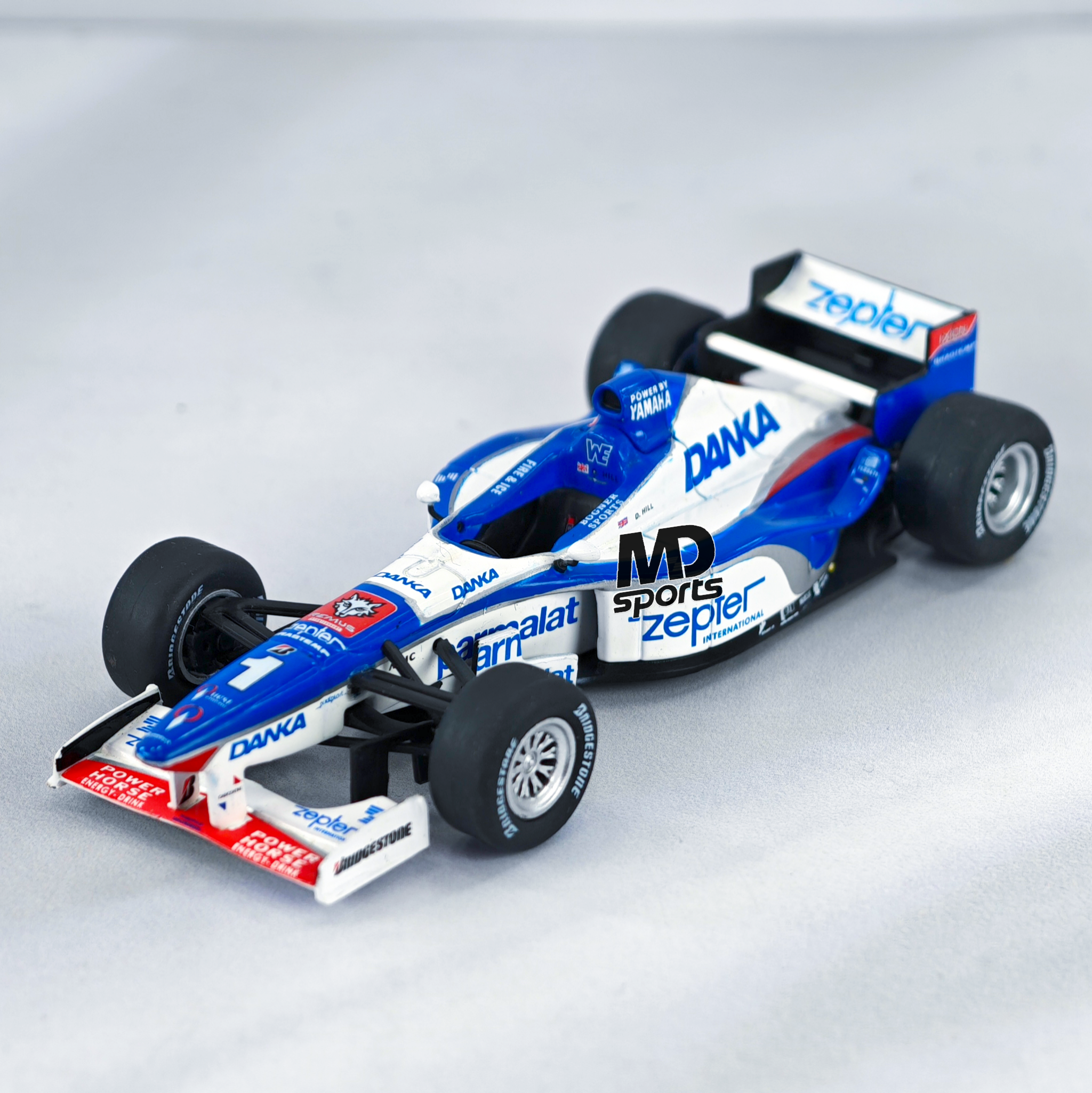 Arrows A18 F1 1997 #1 Damon Hill Caja Acrilica Altaya 1:43 - Imagen 4