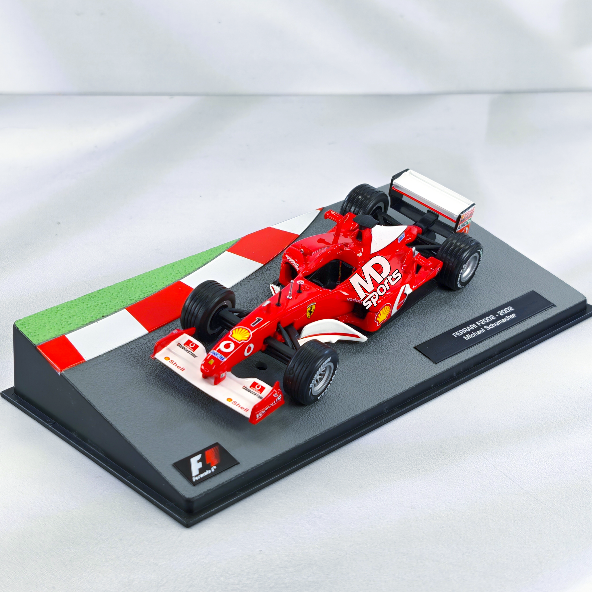 Ferrari F2002 #1 Michael Schumacher Caja Acrilica Altaya 1:43