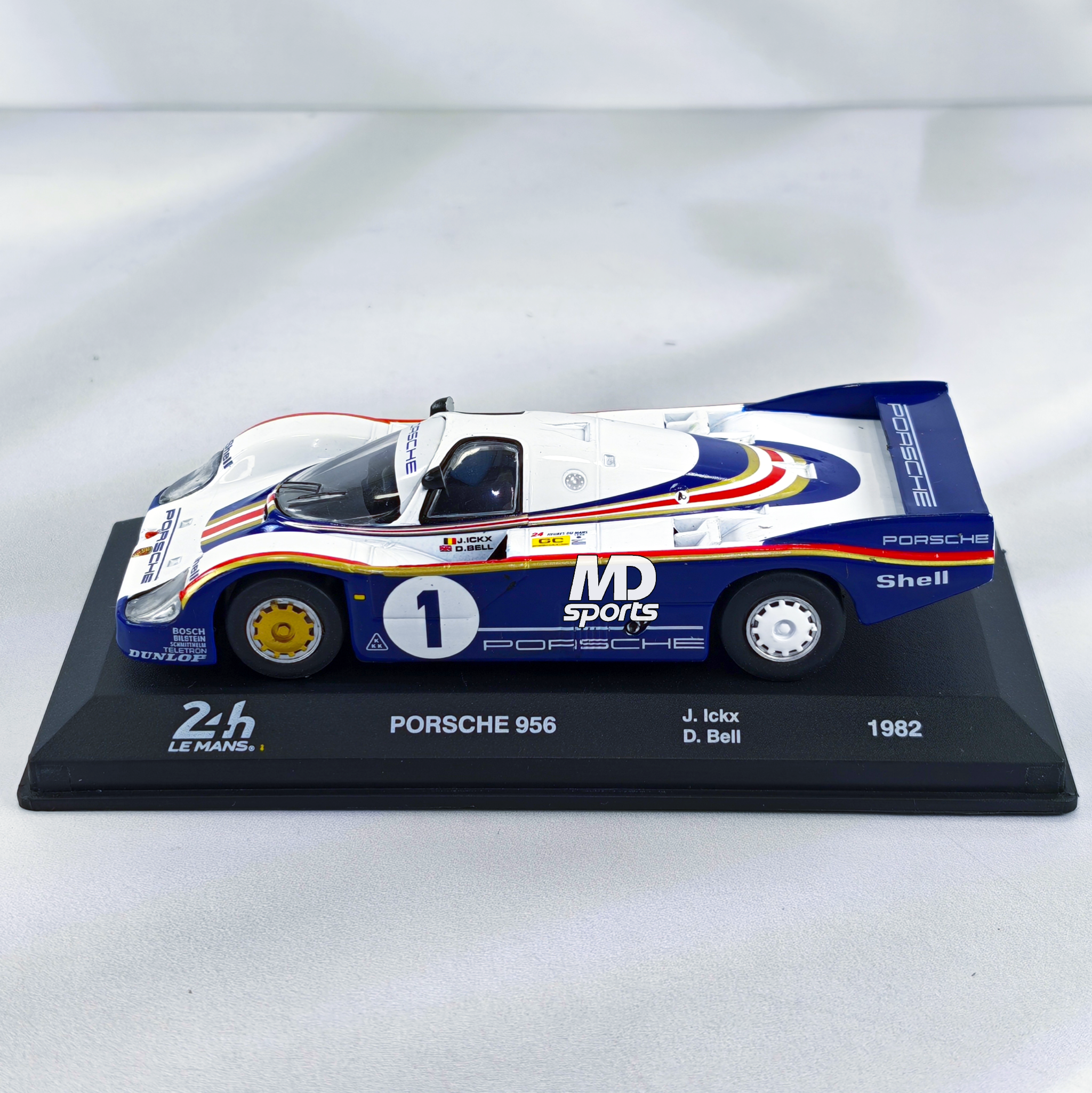 Porsche 956 LeMans 1982 #1 J.Ickx - D.Bell Caja Acrilica Altaya 1:43 - Imagen 3