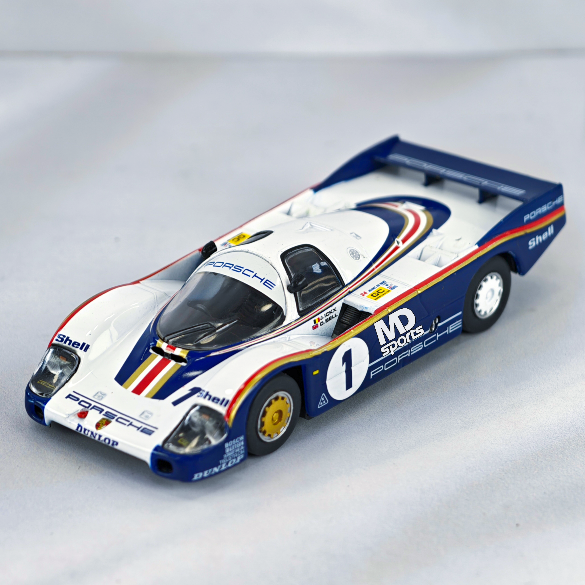 Porsche 956 LeMans 1982 #1 J.Ickx - D.Bell Caja Acrilica Altaya 1:43 - Imagen 4