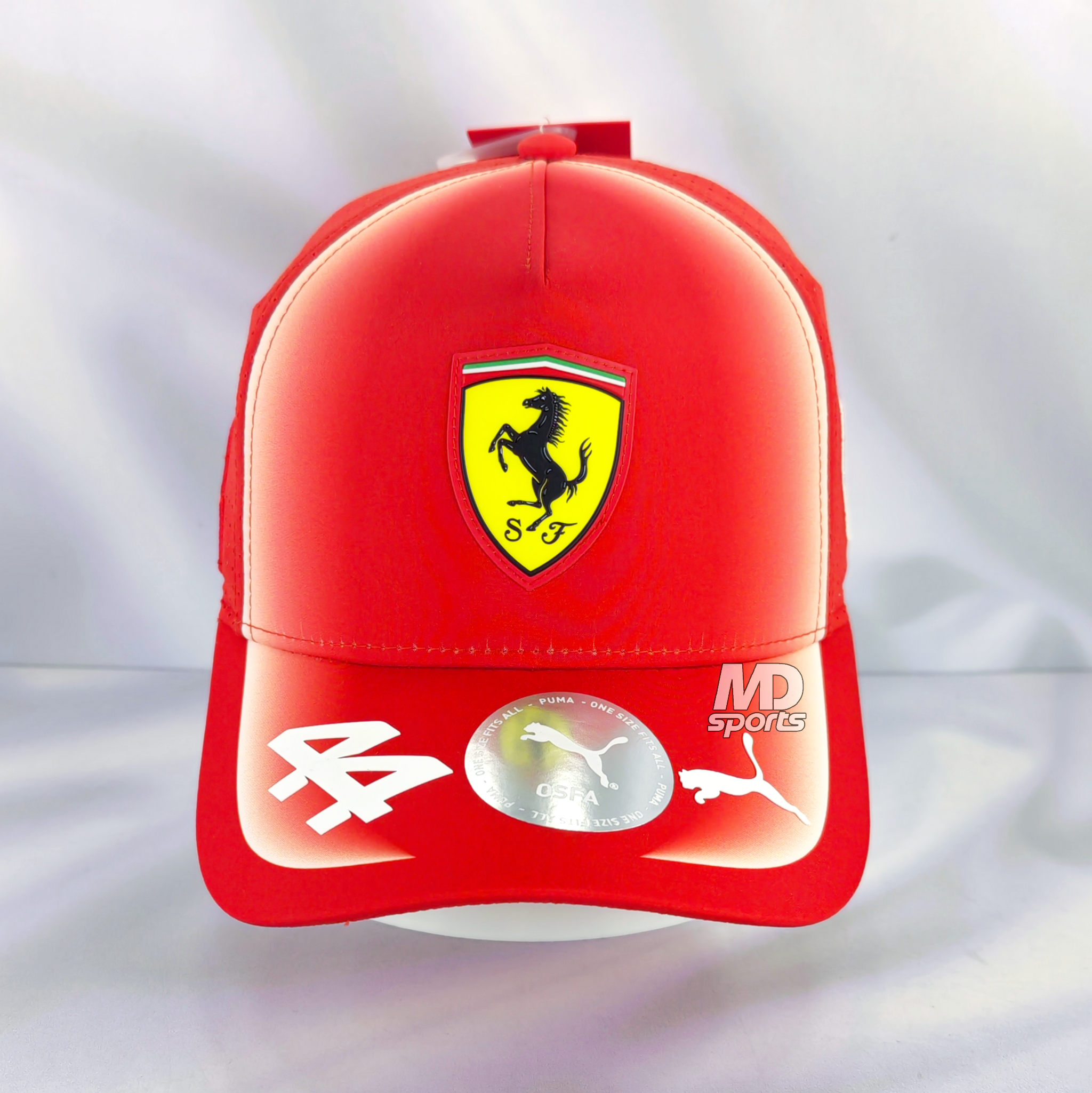 Gorro PUMA Oficial Scuderia Ferrari HP Lewis Hamilton 2026 Rojo