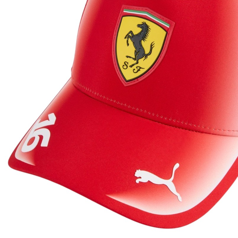 Gorro Puma Oficial Scuderia Ferrari HP Charles Leclerc 2026 Rojo - Imagen 4