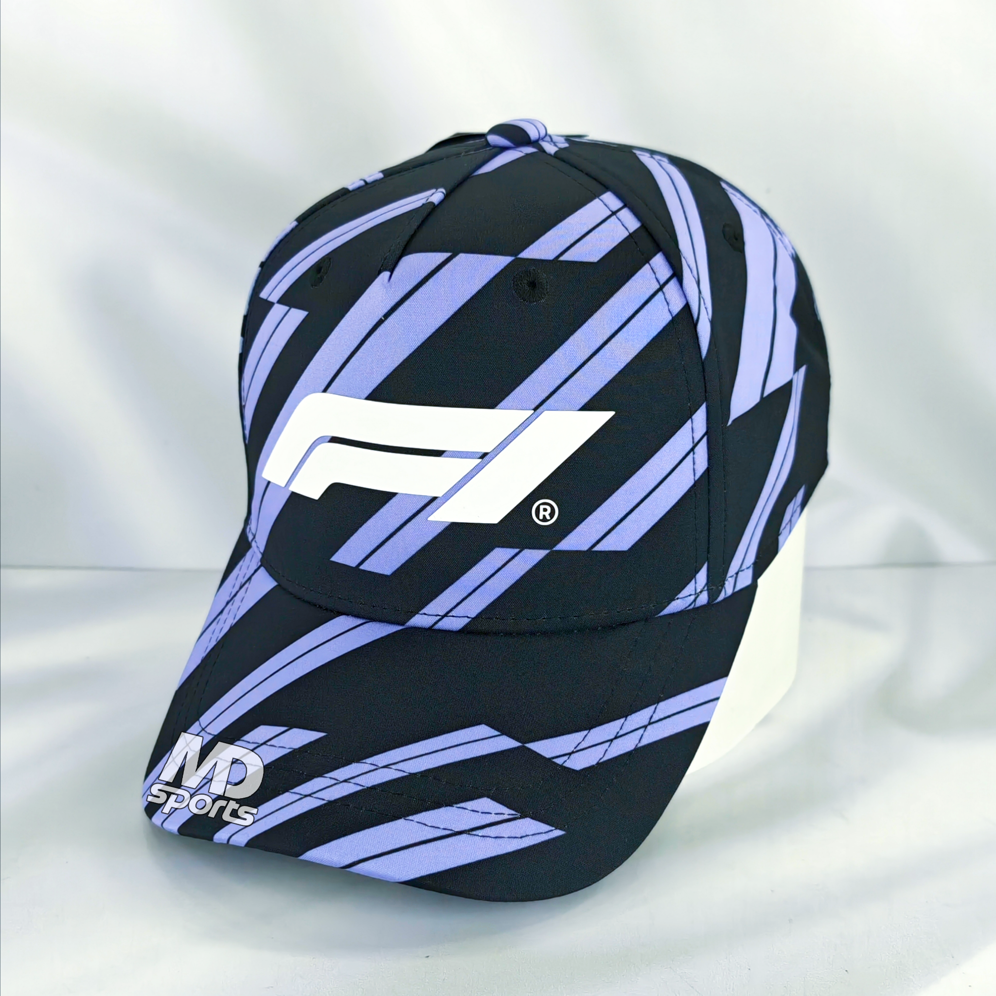 Gorro STICHD Oficial Formula 1 Logotipo F1 Track Graphic 2026 Negro/Lila