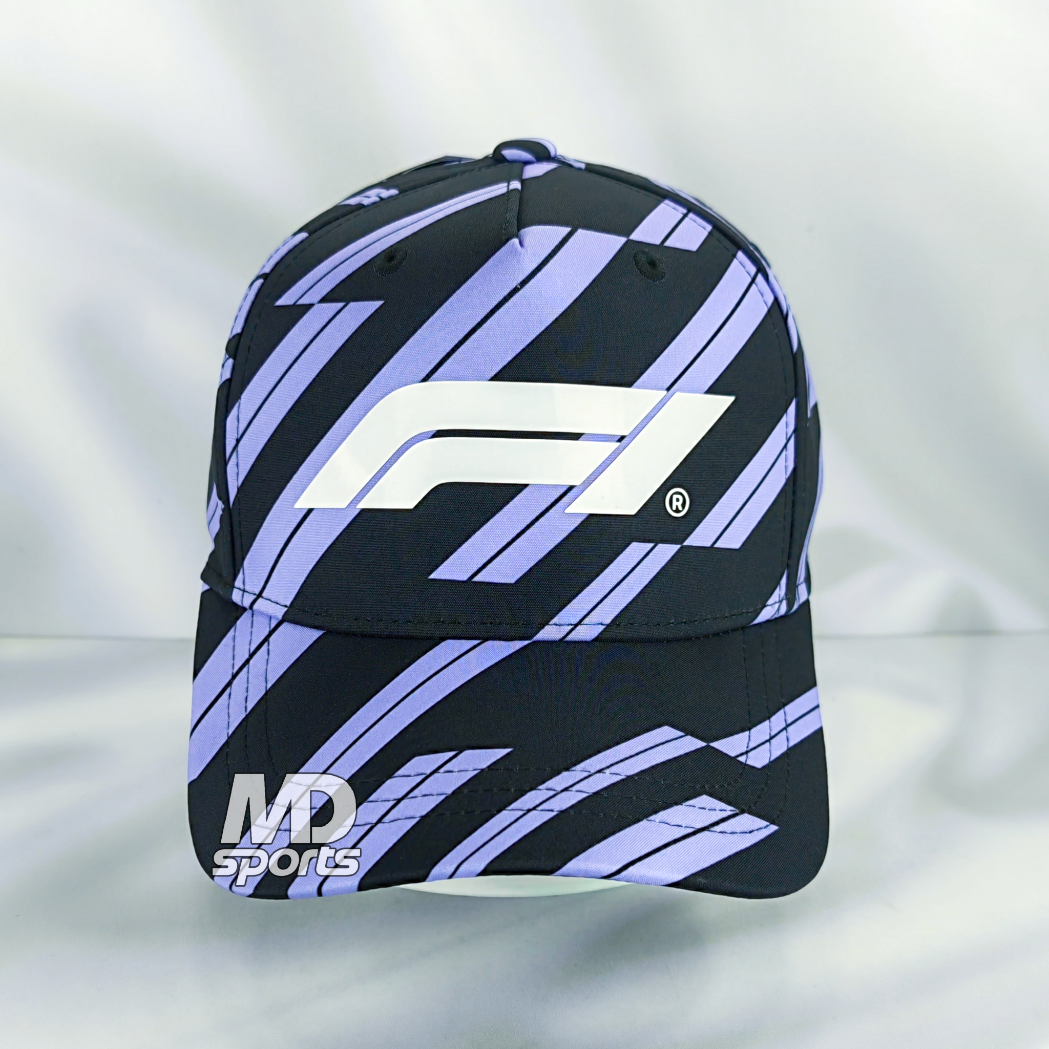 Gorro STICHD Oficial Formula 1 Logotipo F1 Track Graphic 2026 Negro/Lila