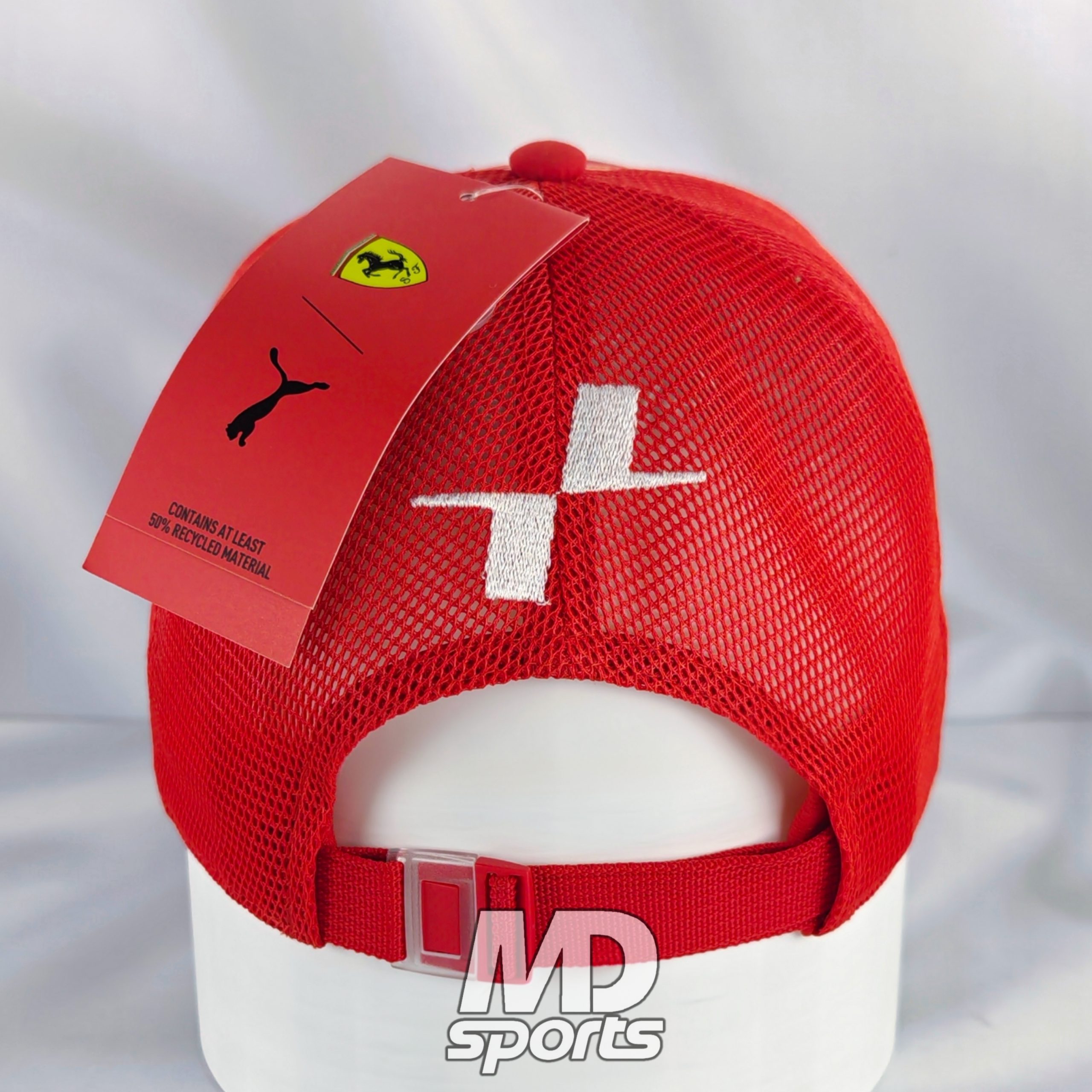 Gorro Puma Oficial Scuderia Ferrari HP Charles Leclerc 2026 Rojo - Imagen 3