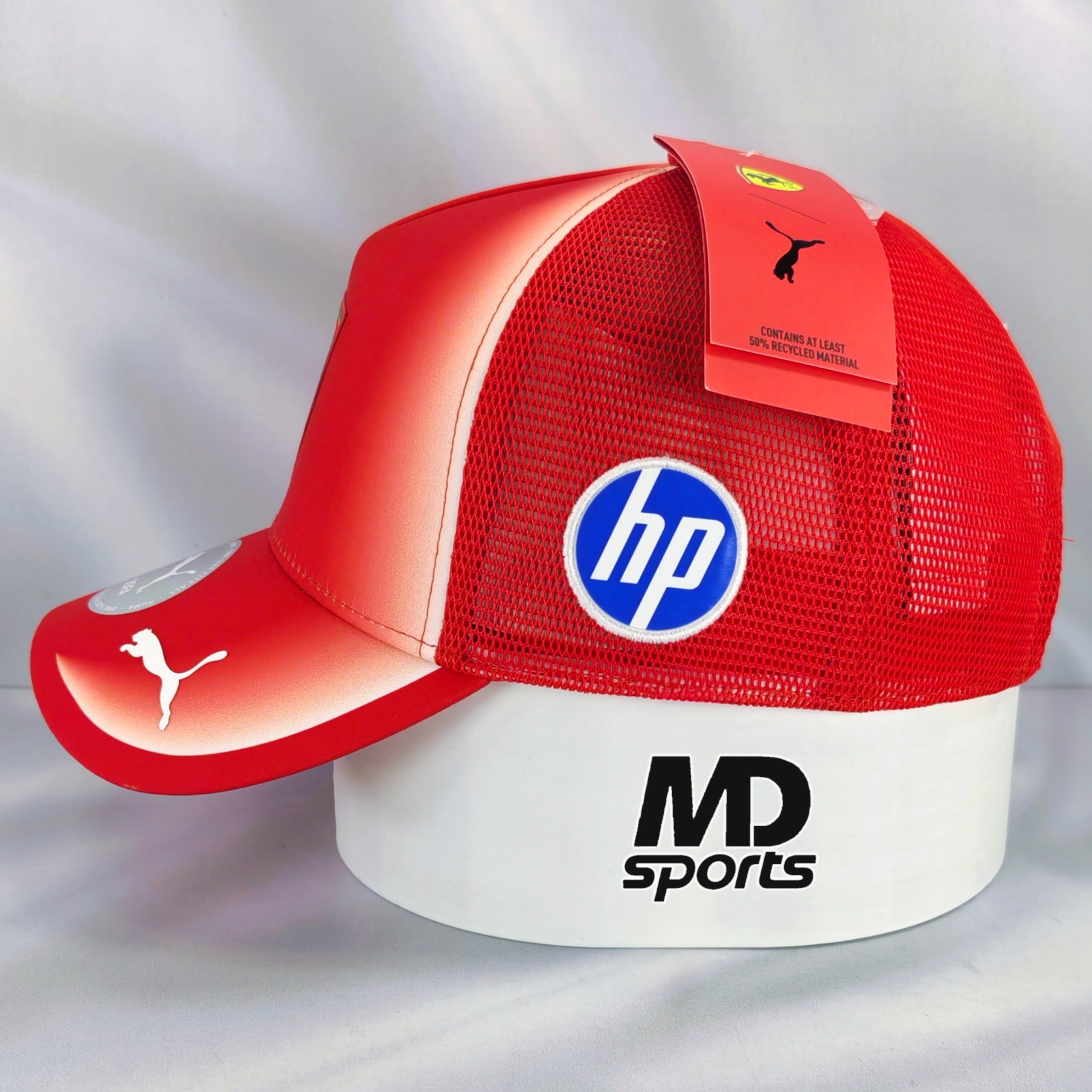 Gorro Puma Oficial Scuderia Ferrari HP Charles Leclerc 2026 Rojo - Imagen 2