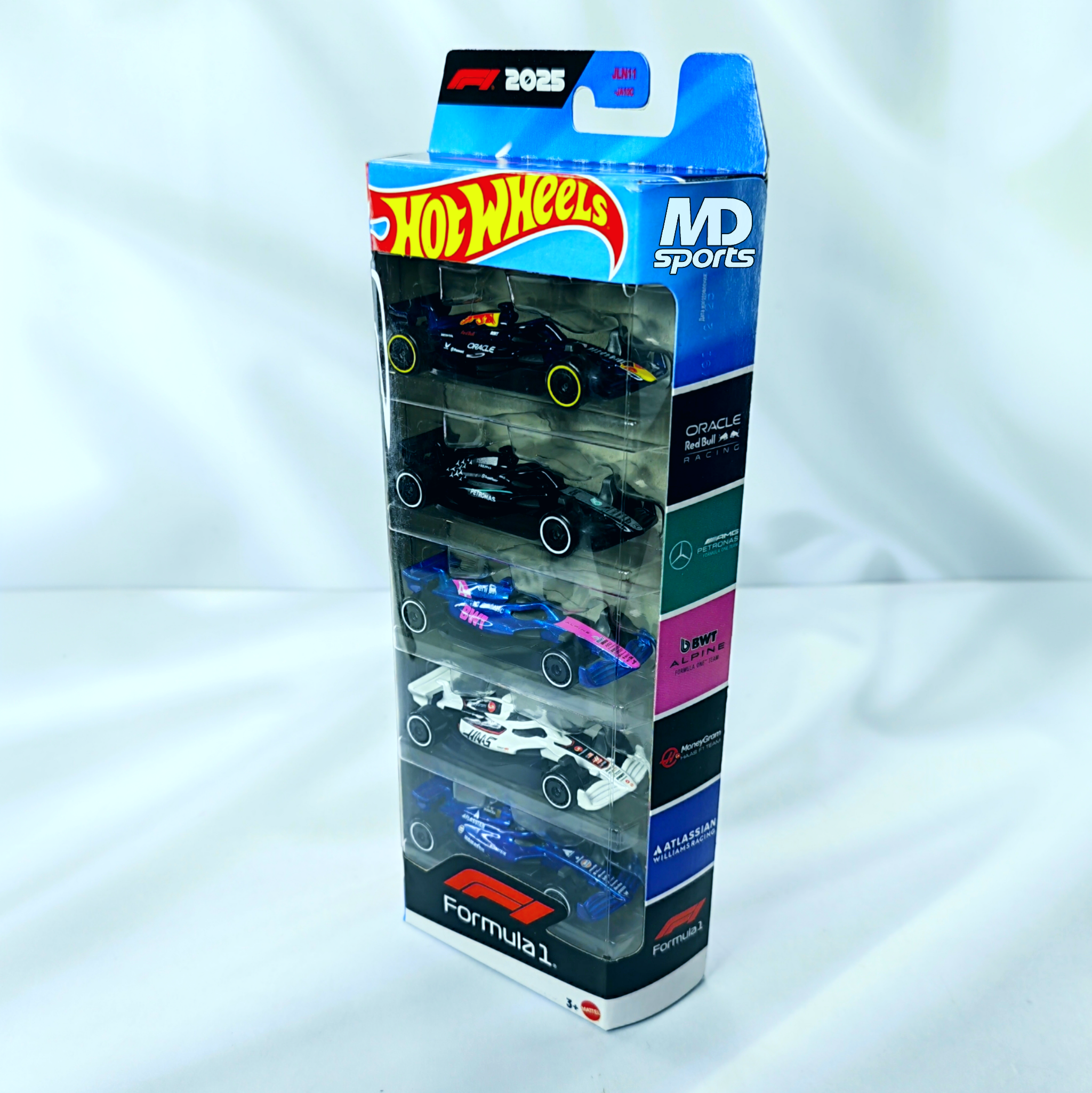 Pack Autos Formula 1 2025 HotWheels 1:64