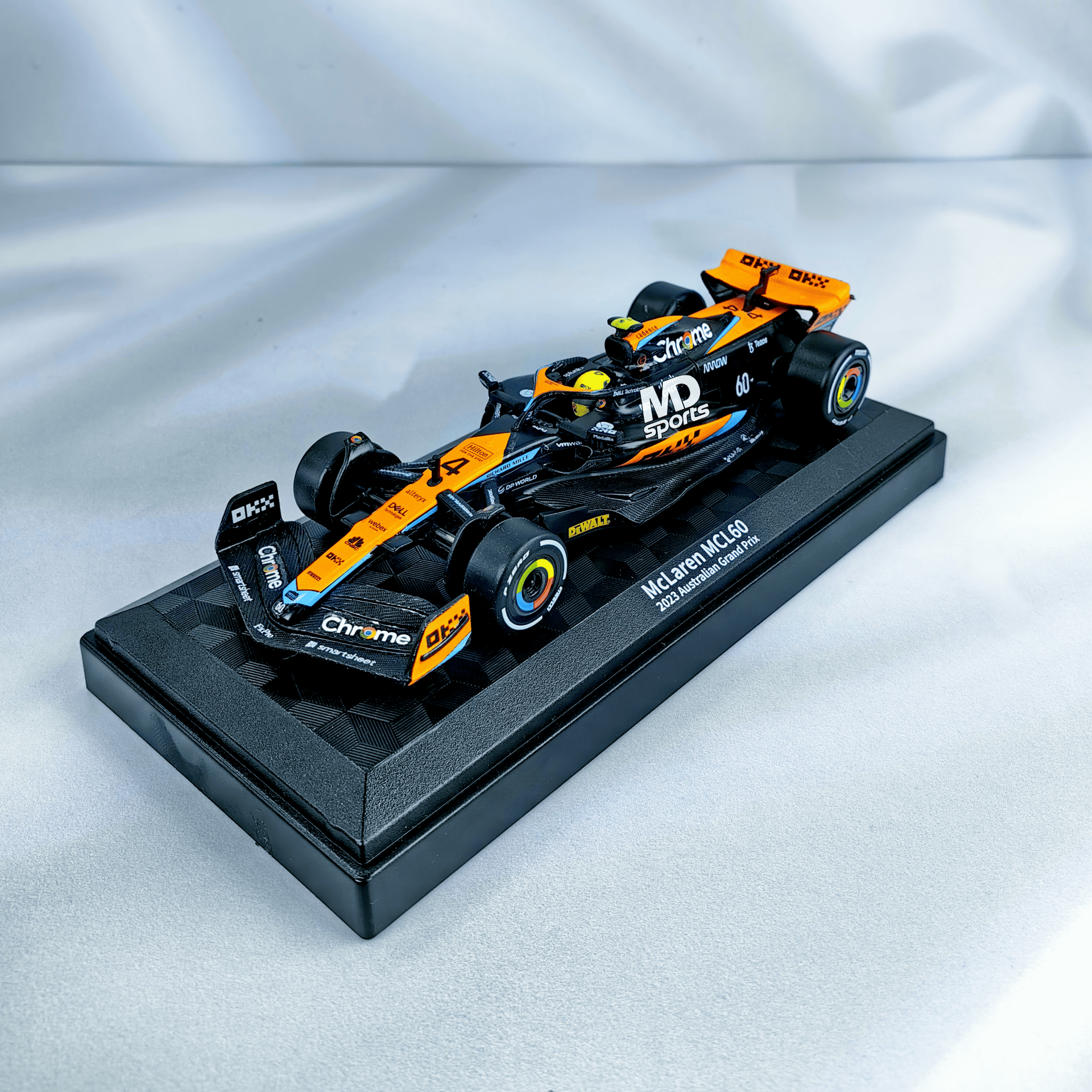 Mclaren MCL60 GP Australia 2023 #4 Lando Norris Caja Acrilica CCA 1:43